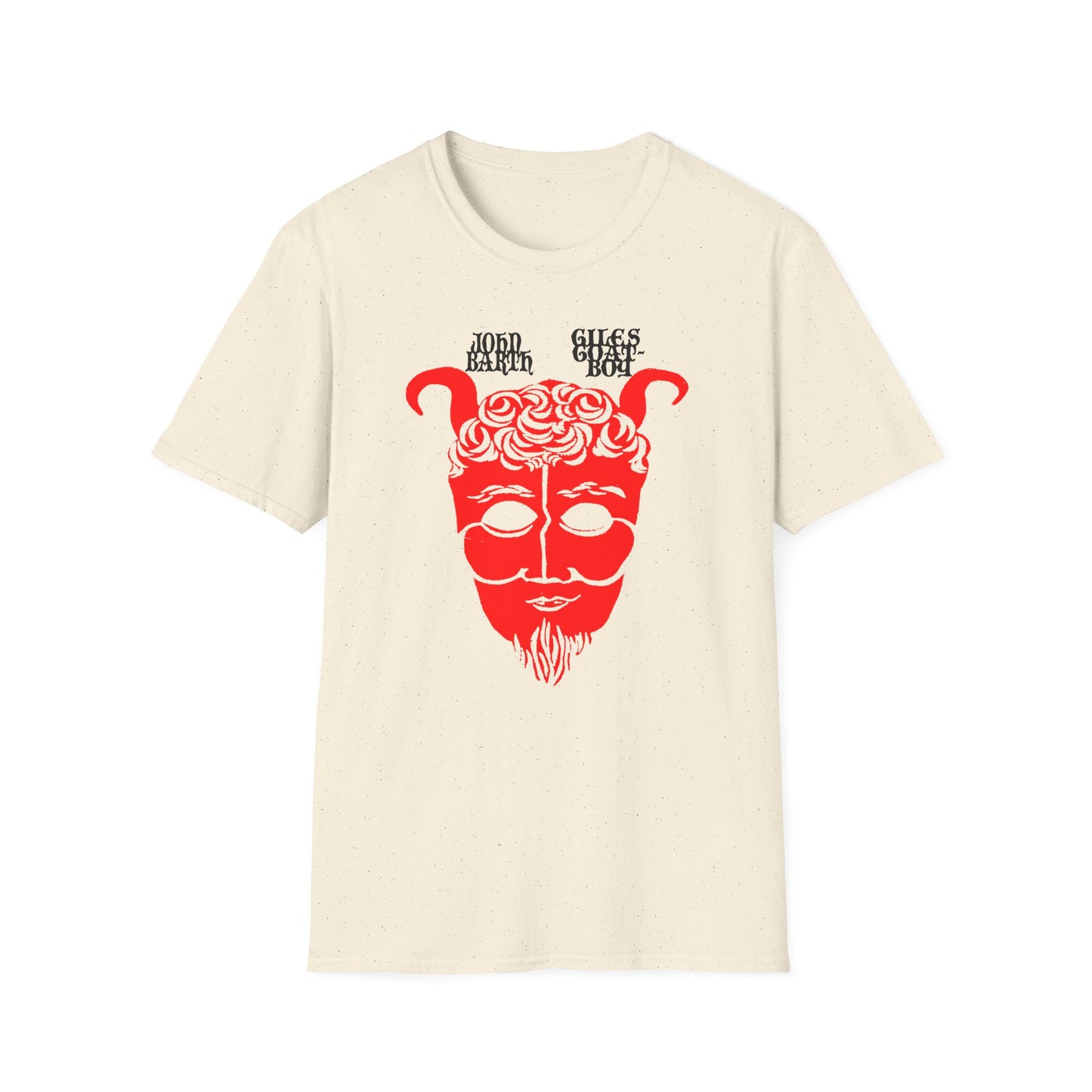 john barth 1966 novel giles goat-boy book cover variant tshirt