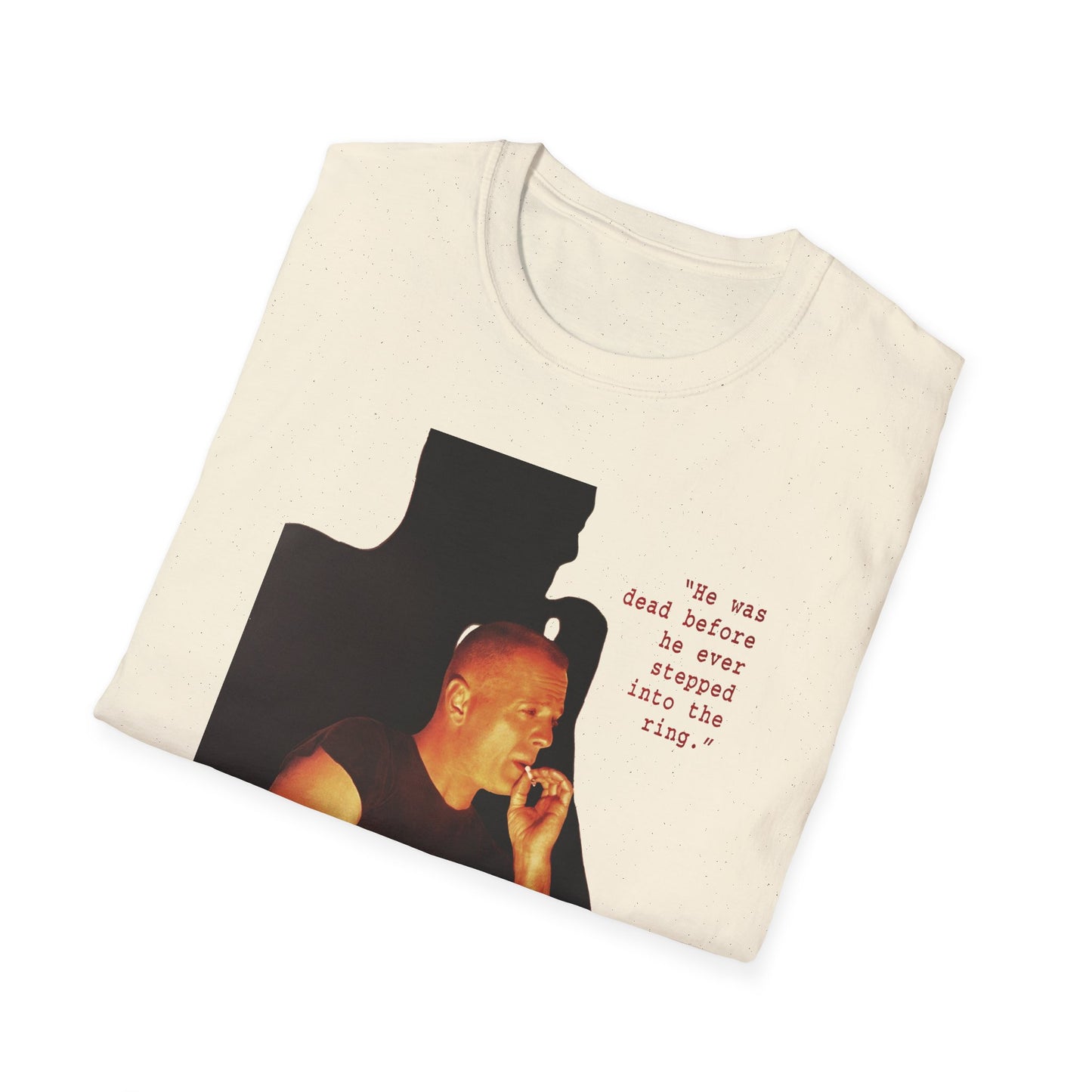 bruce willis pulp fiction the boxer tshirt