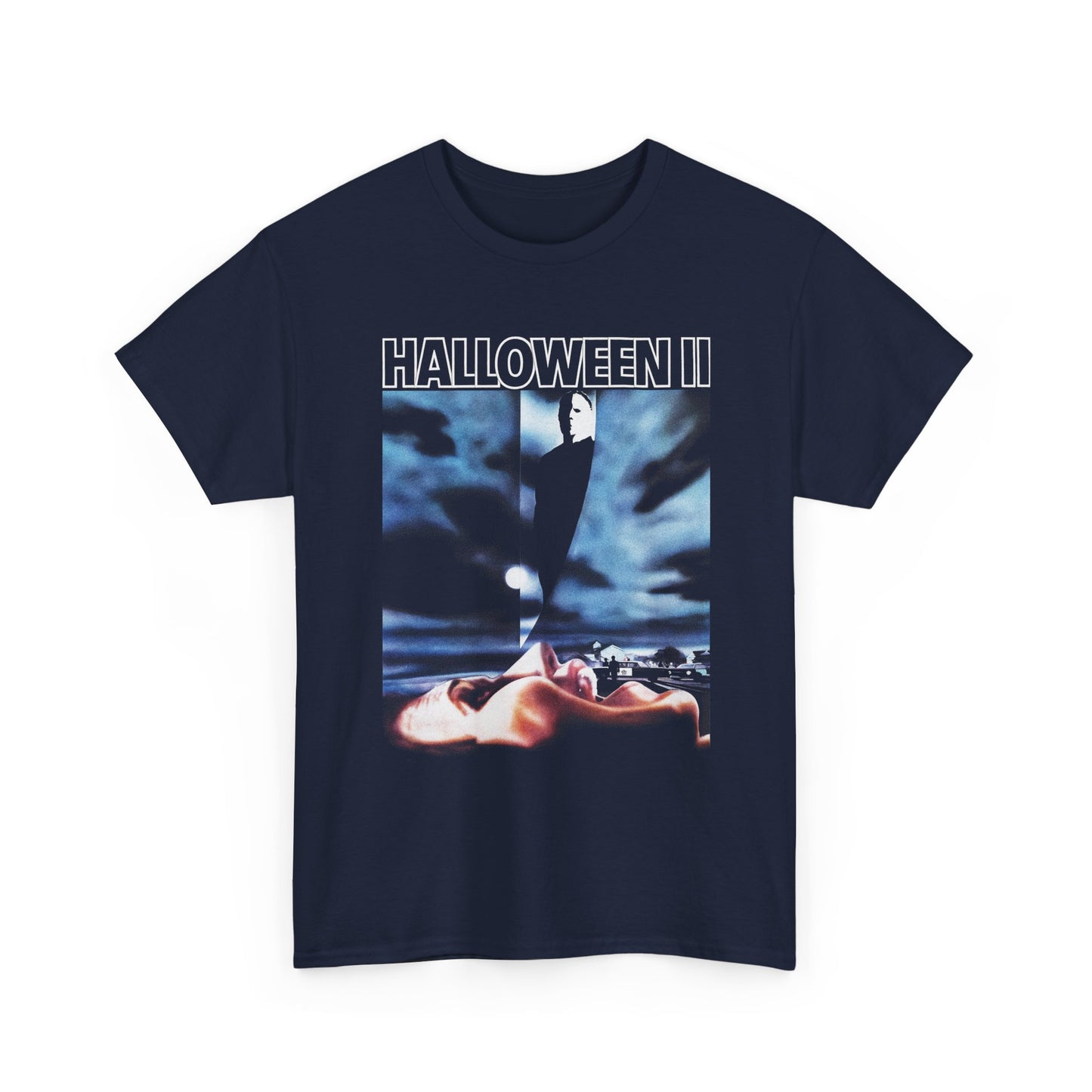 1981 halloween 2 rare french movie poster reproduction tshirt