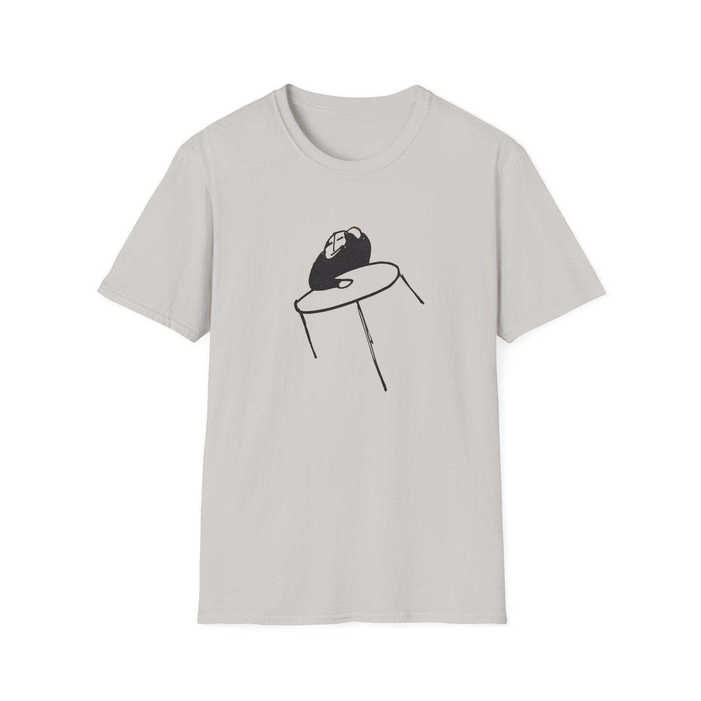 early 1900s sketch india ink on paper by franz kafka table tshirt