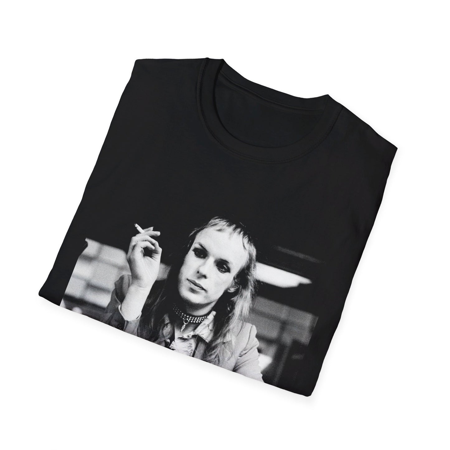 brian eno smoking at the console tshirt (multiple colors)