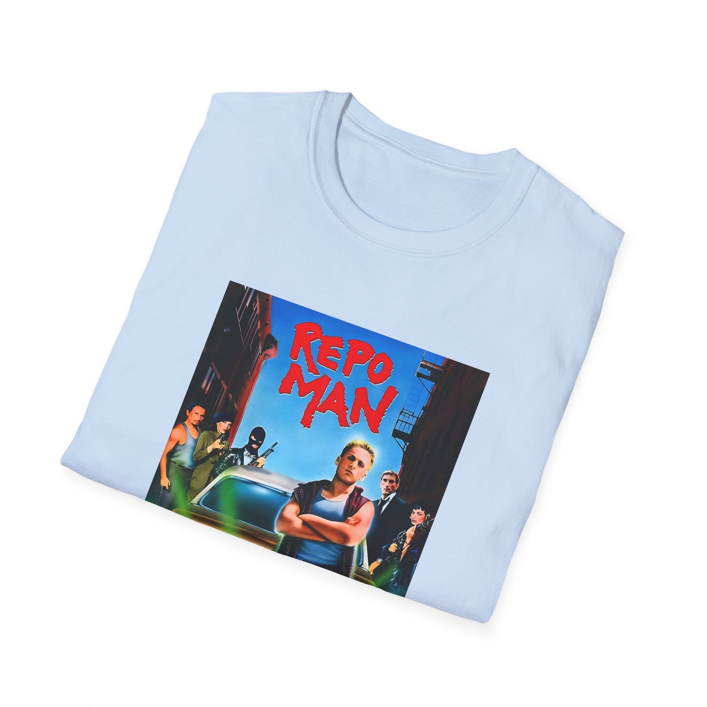 1984 repo man movie poster tshirt