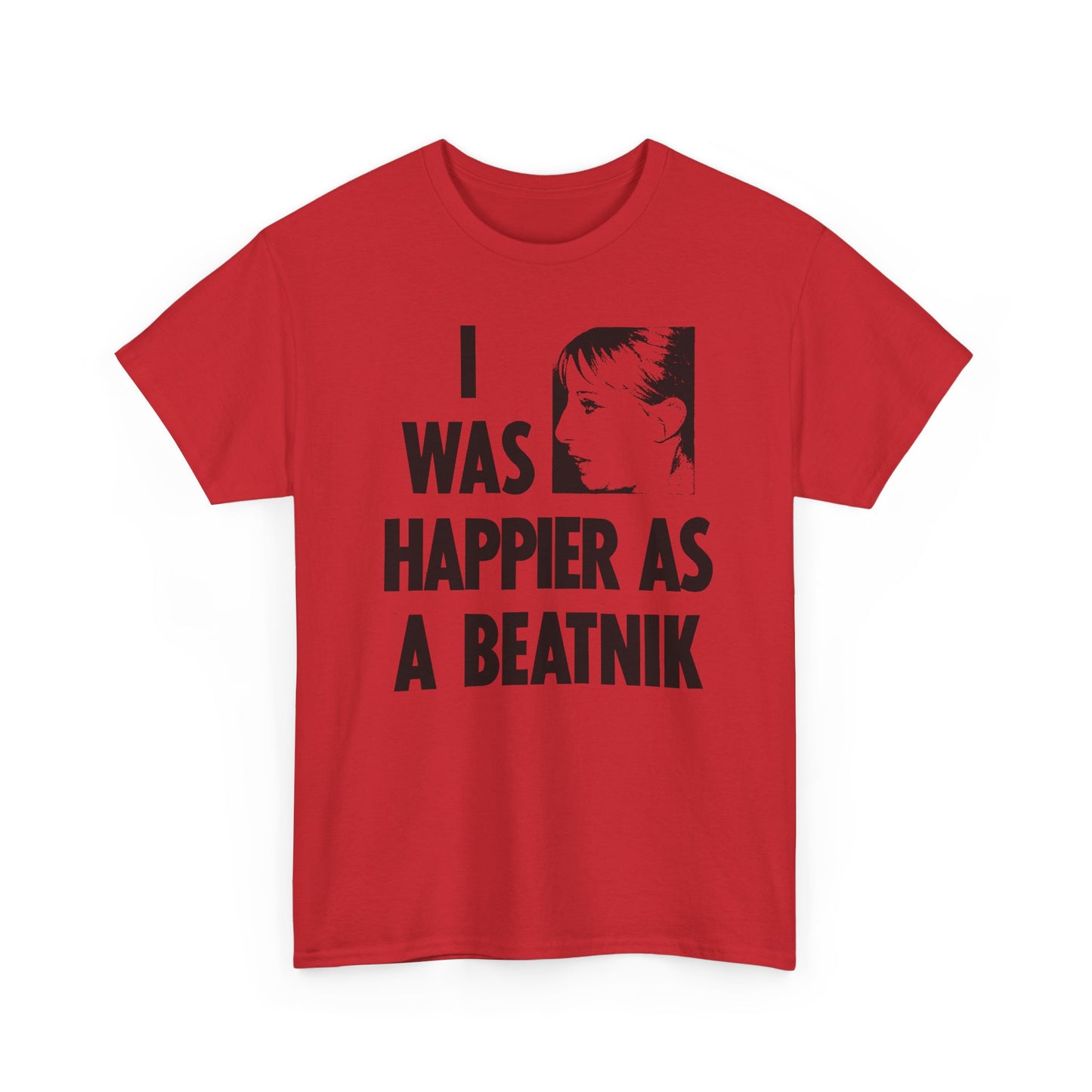 1965 national enquirer barbra streisand moans i was happier as a beatnik reproduction tshirt