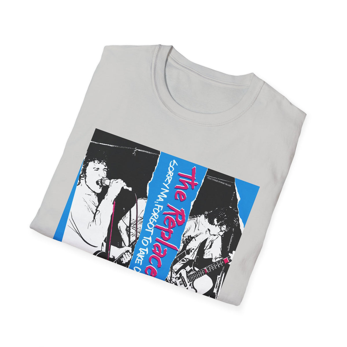 1981 replacements sorry ma, forgot to take out the trash album tshirt