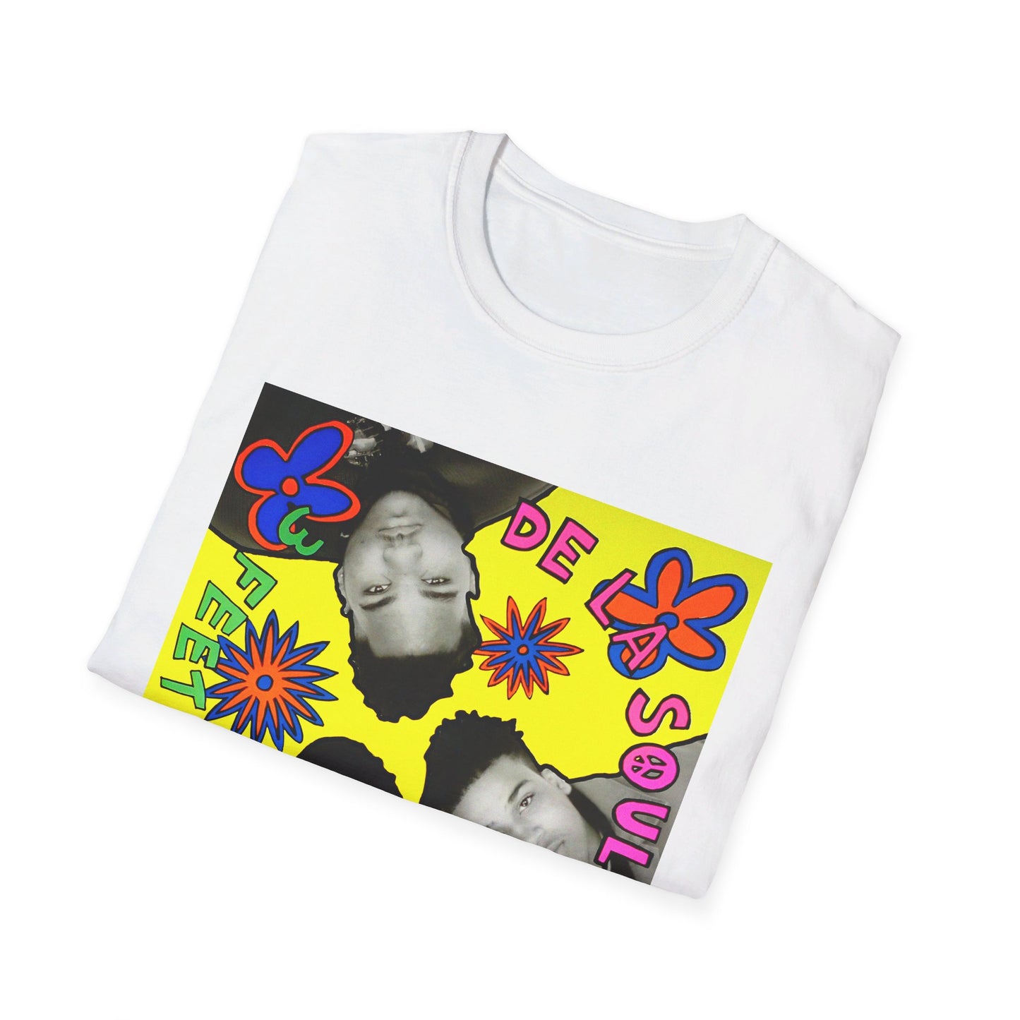 de la soul 1989 3 feet high and rising album tshirt