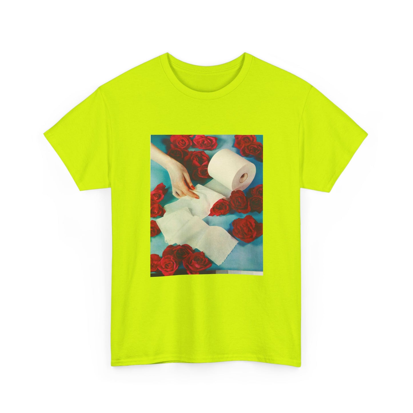 1938 color carbro toilet paper advertisement by paul outerbridge jr. tshirt