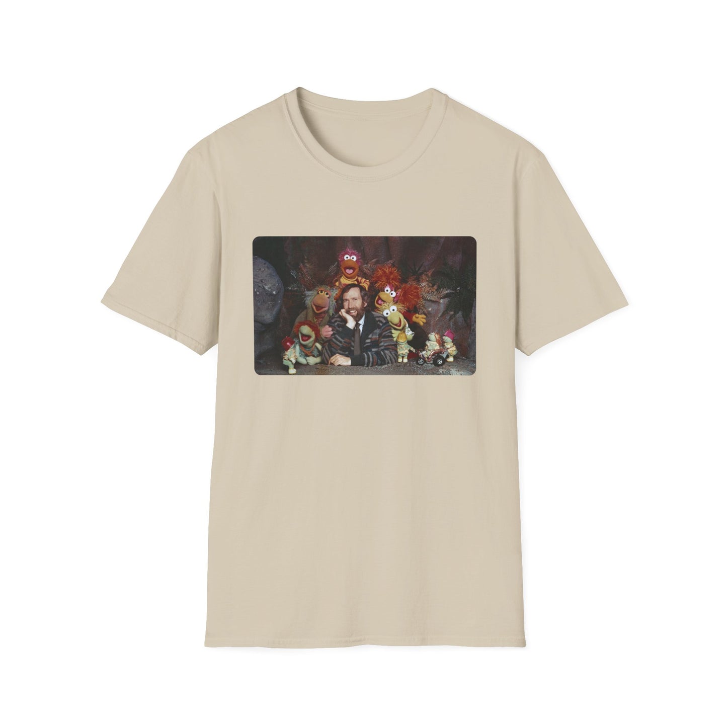 jim henson and the fraggles photo tshirt