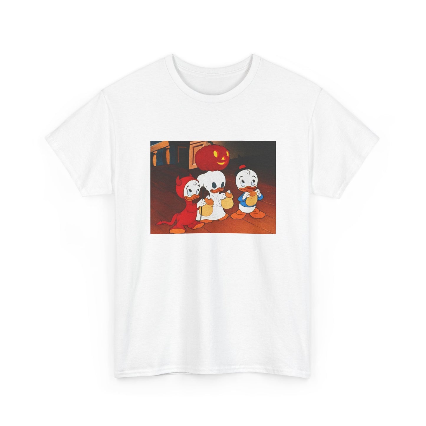 1982 huey dewey and louie halloween cartoon reproduction tshirt