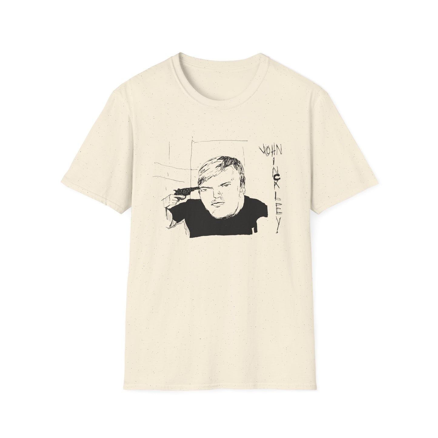 original drawing john hinckley jr. tshirt
