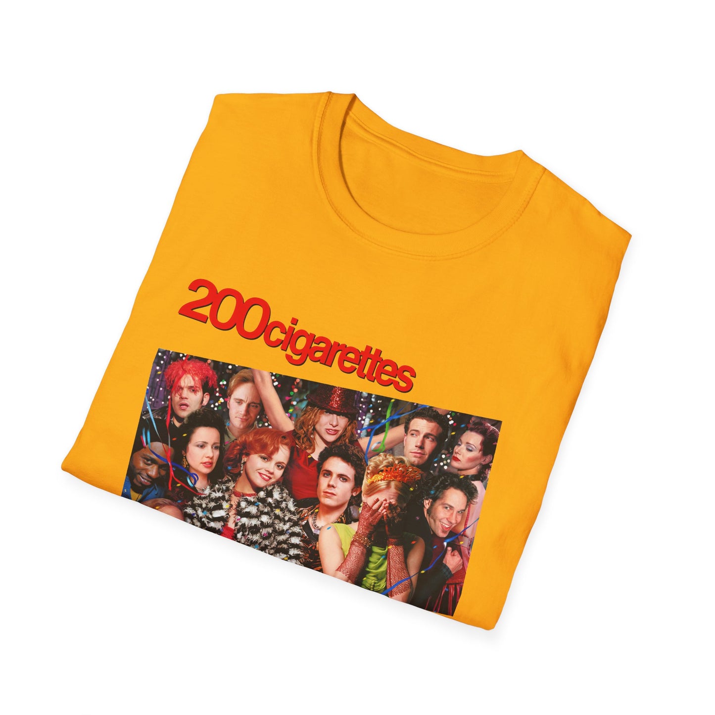 1999 movie poster tshirt 200 cigarettes