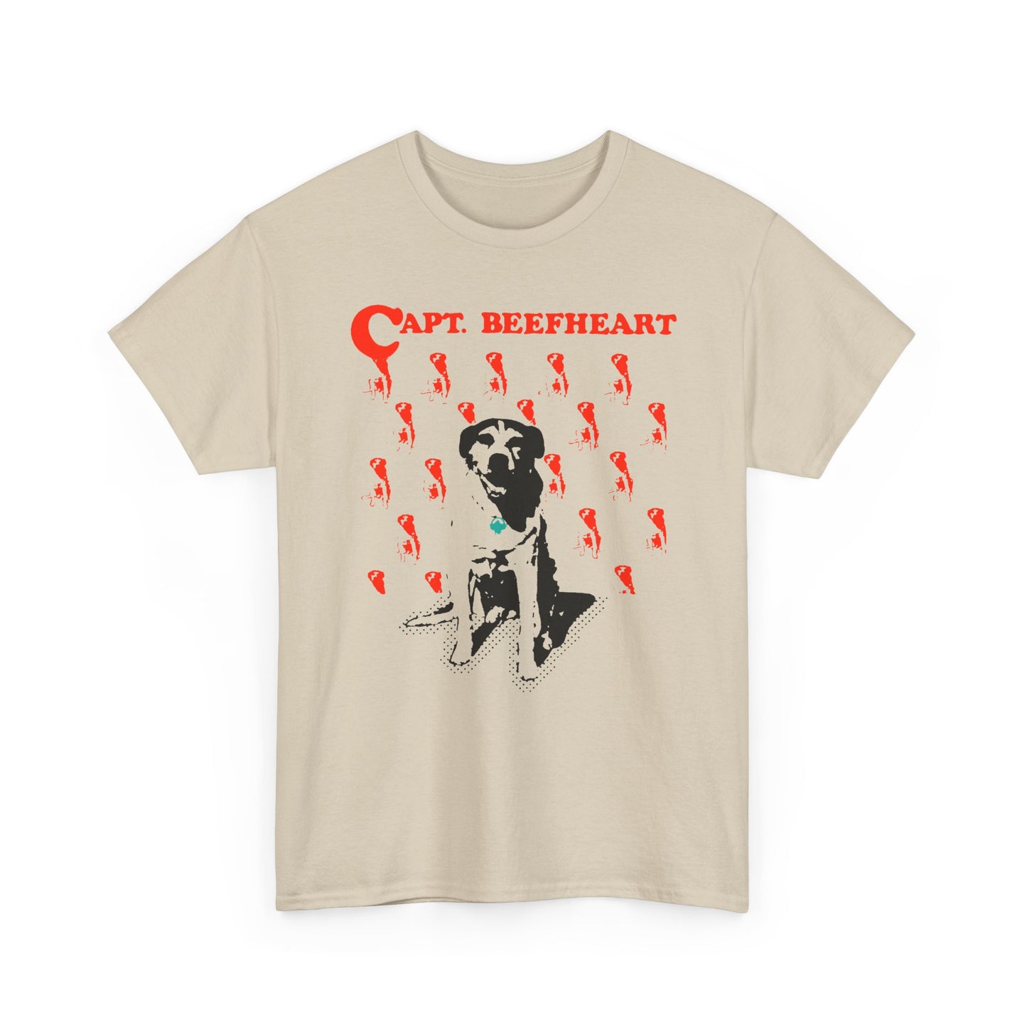 captain beefheart vintage show poster custom fan art edit tshirt