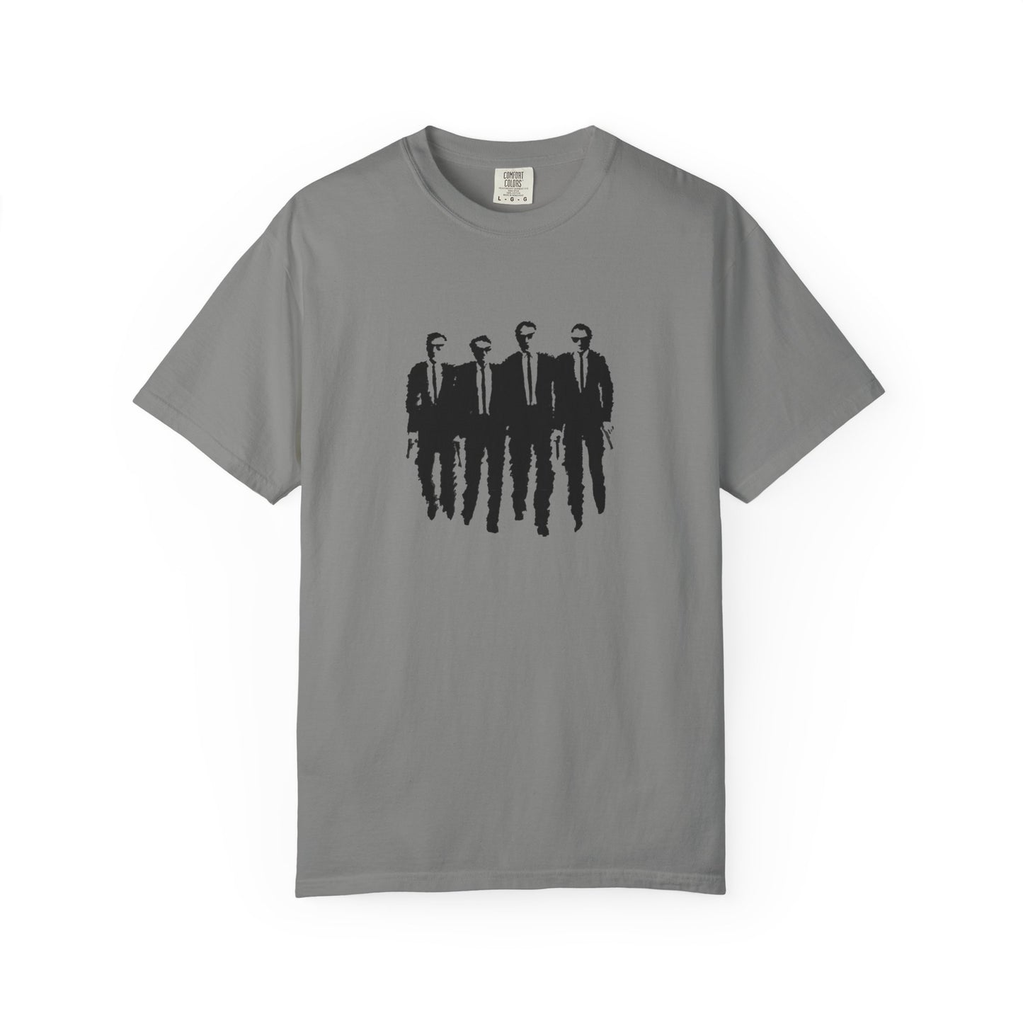 reservoir dogs vhs cover graphic tshirt on comfort colors