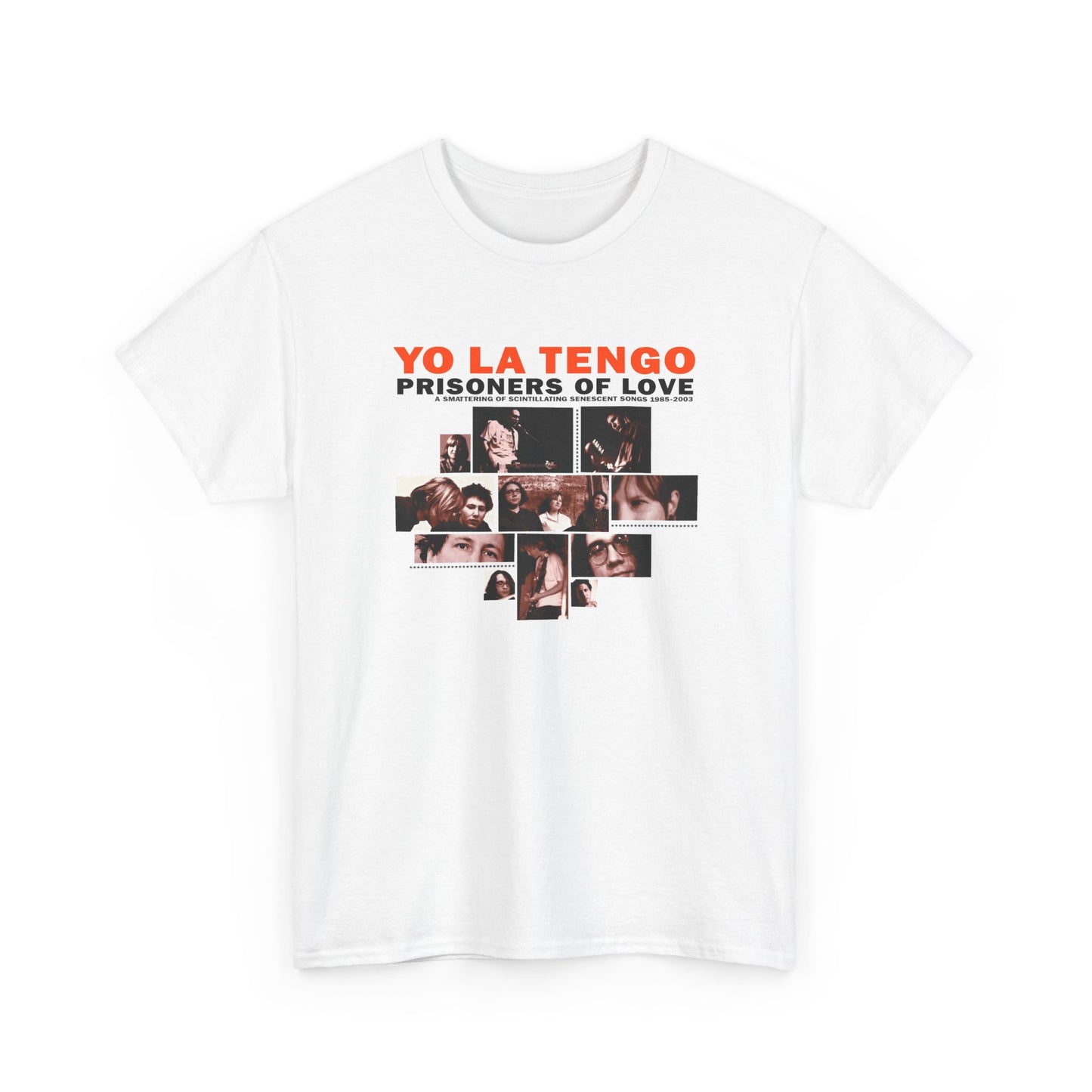 yo la tengo prisoners of love album tshirt