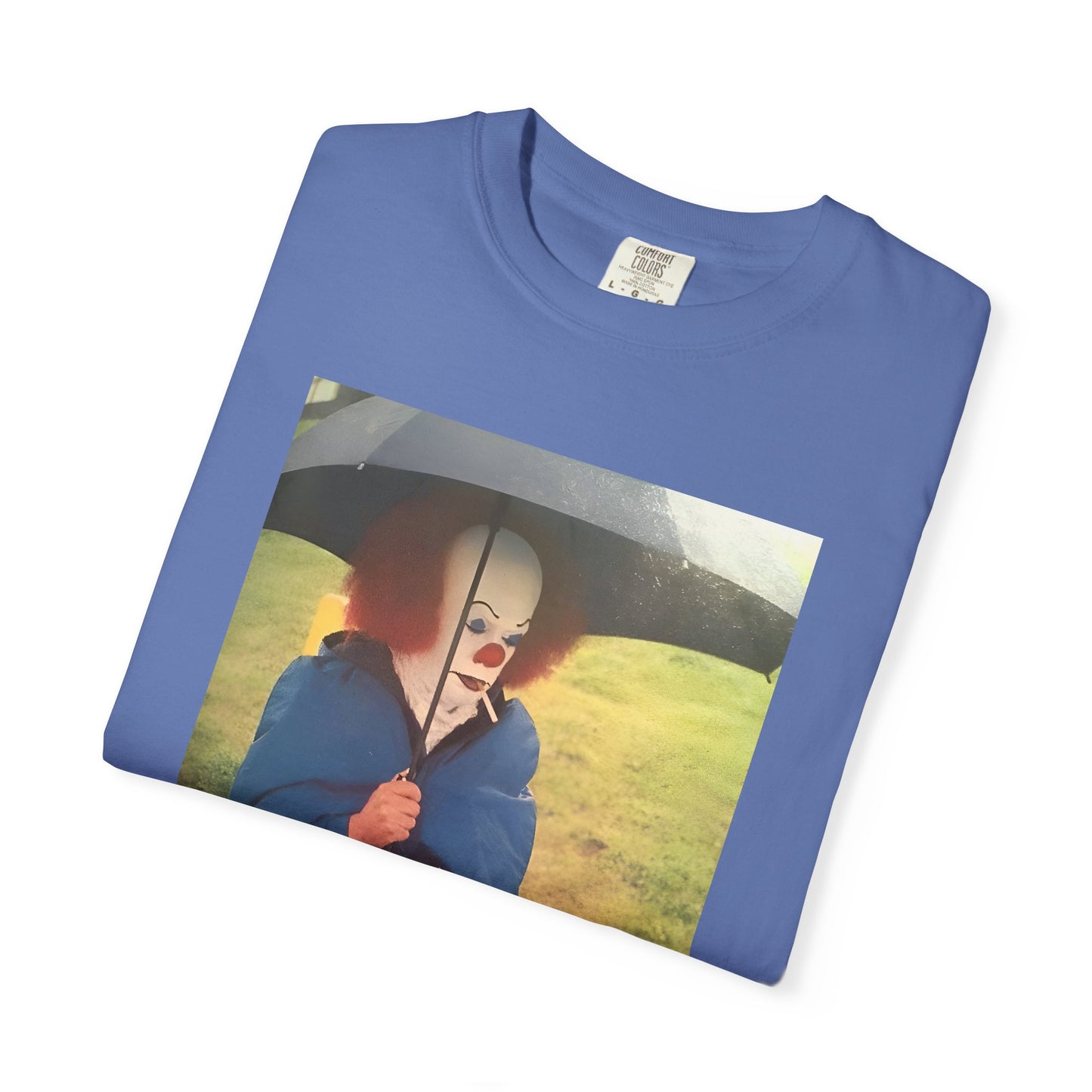 tim curry on it set smoking cigarette tshirt on comfort colors