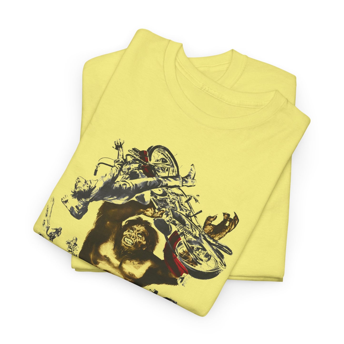 1970 bigfoot movie poster reproduction tshirt