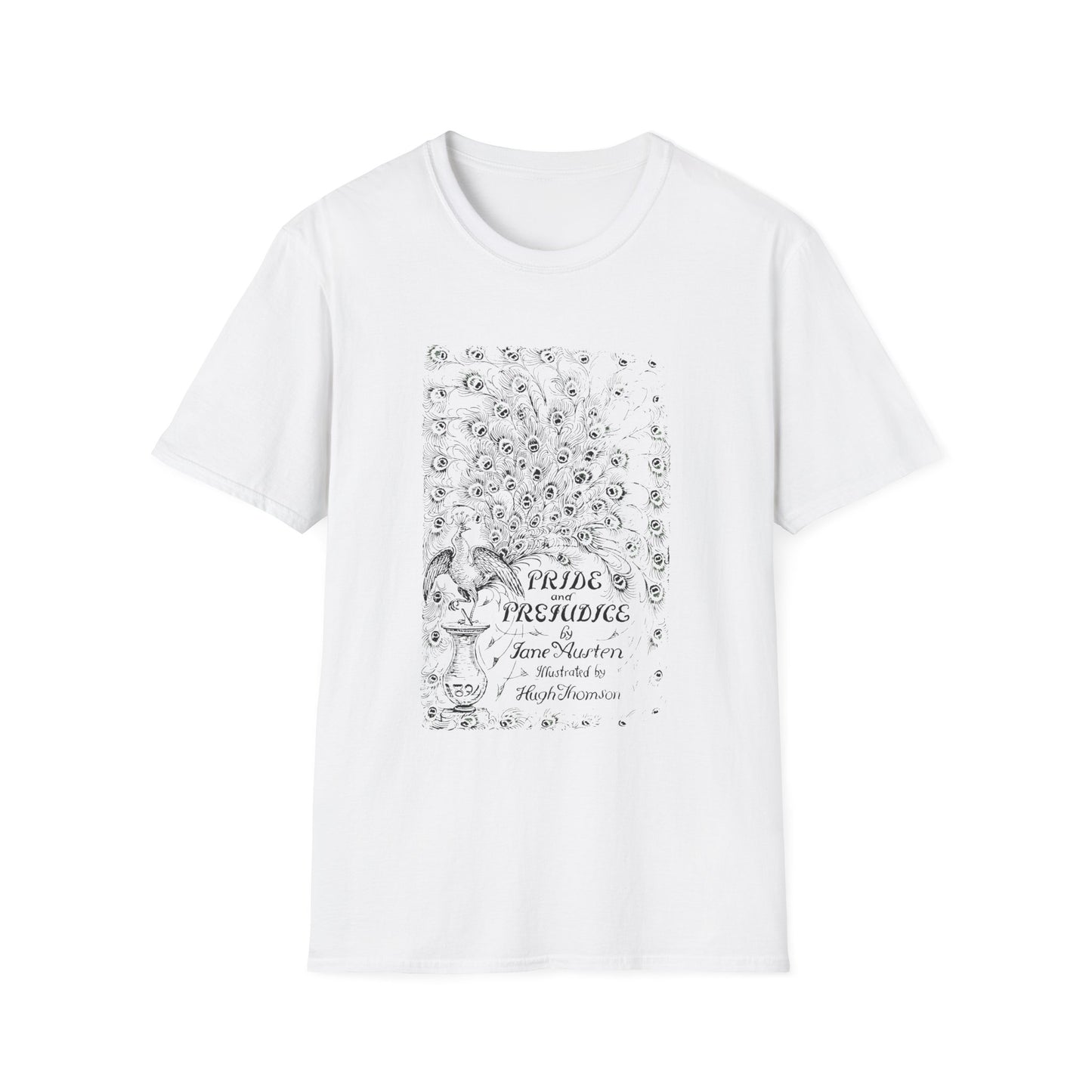 1894 illustration by hugh thomson for jane austen's pride and prejudice tshirt