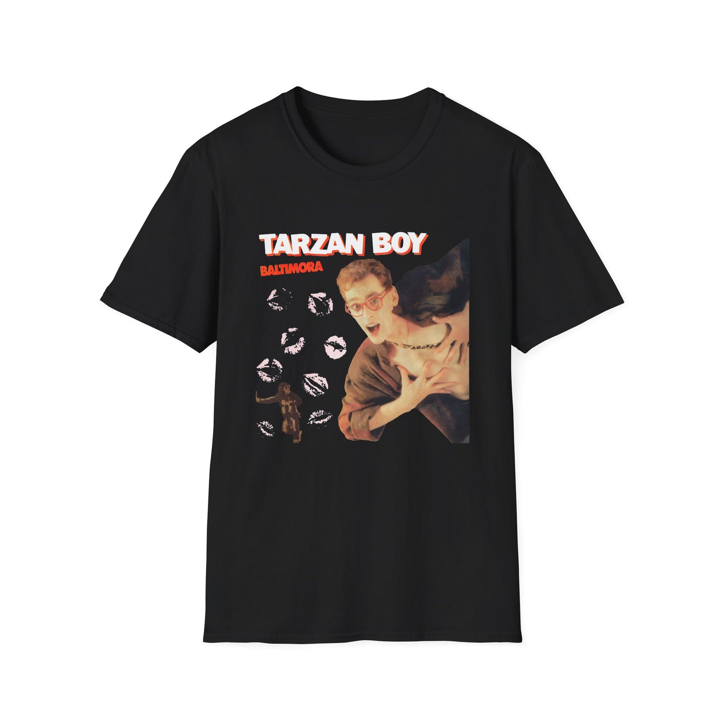 1985 tarzan boy single by baltimora tshirt