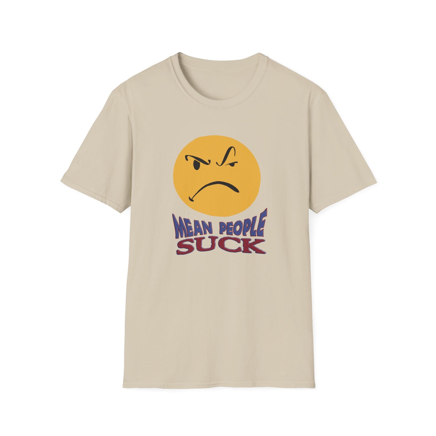 1990s graphic mean people suck tshirt