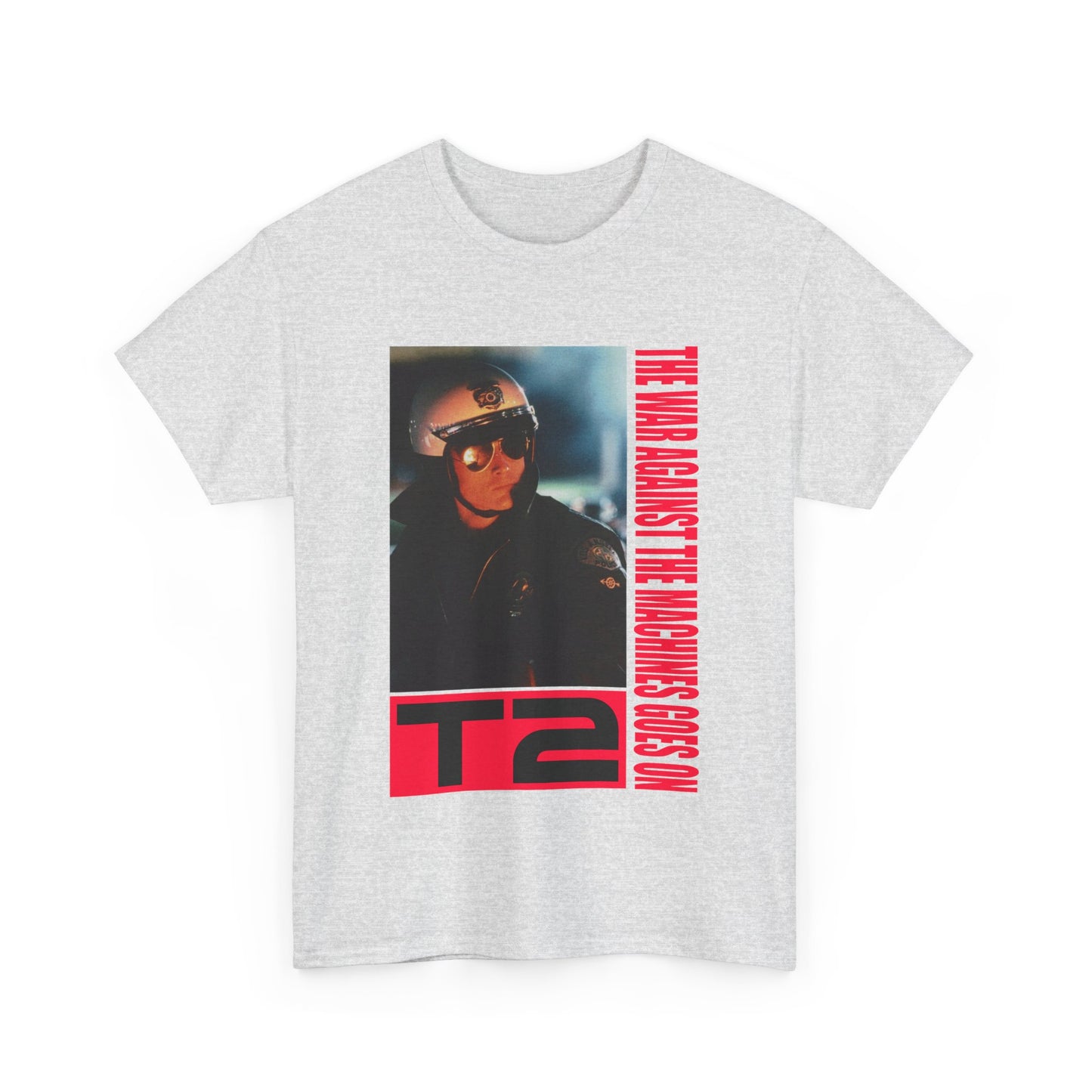 terminator 2 custom fan art version of vintage tshirt