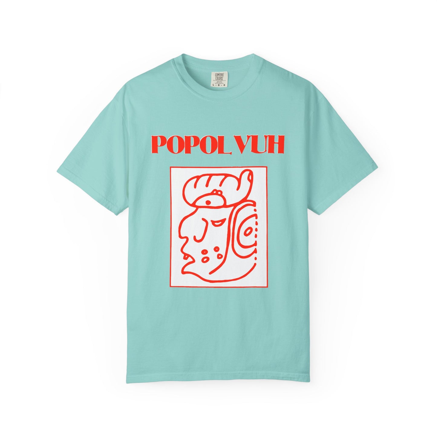 popol vuh german legendary krautrock band graphic tshirt on comfort colors