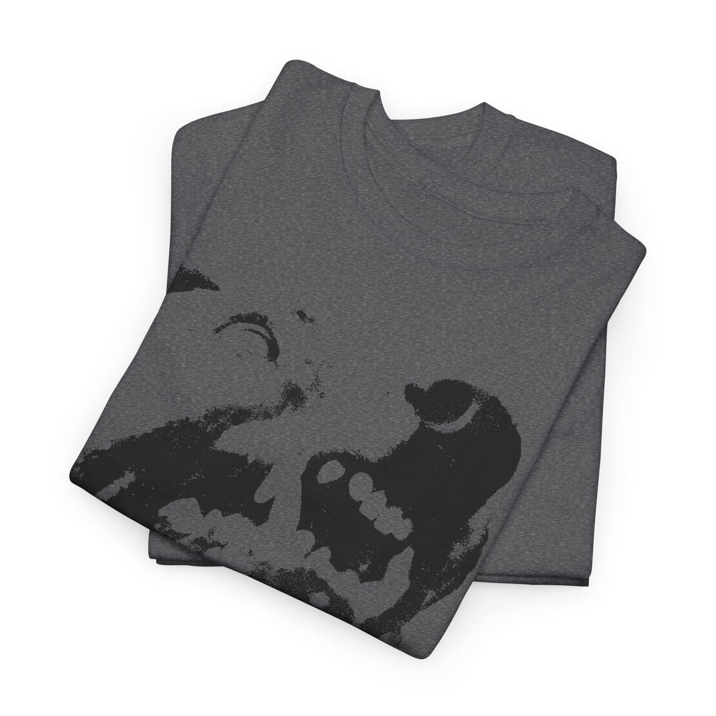 angry dog snarling tshirt