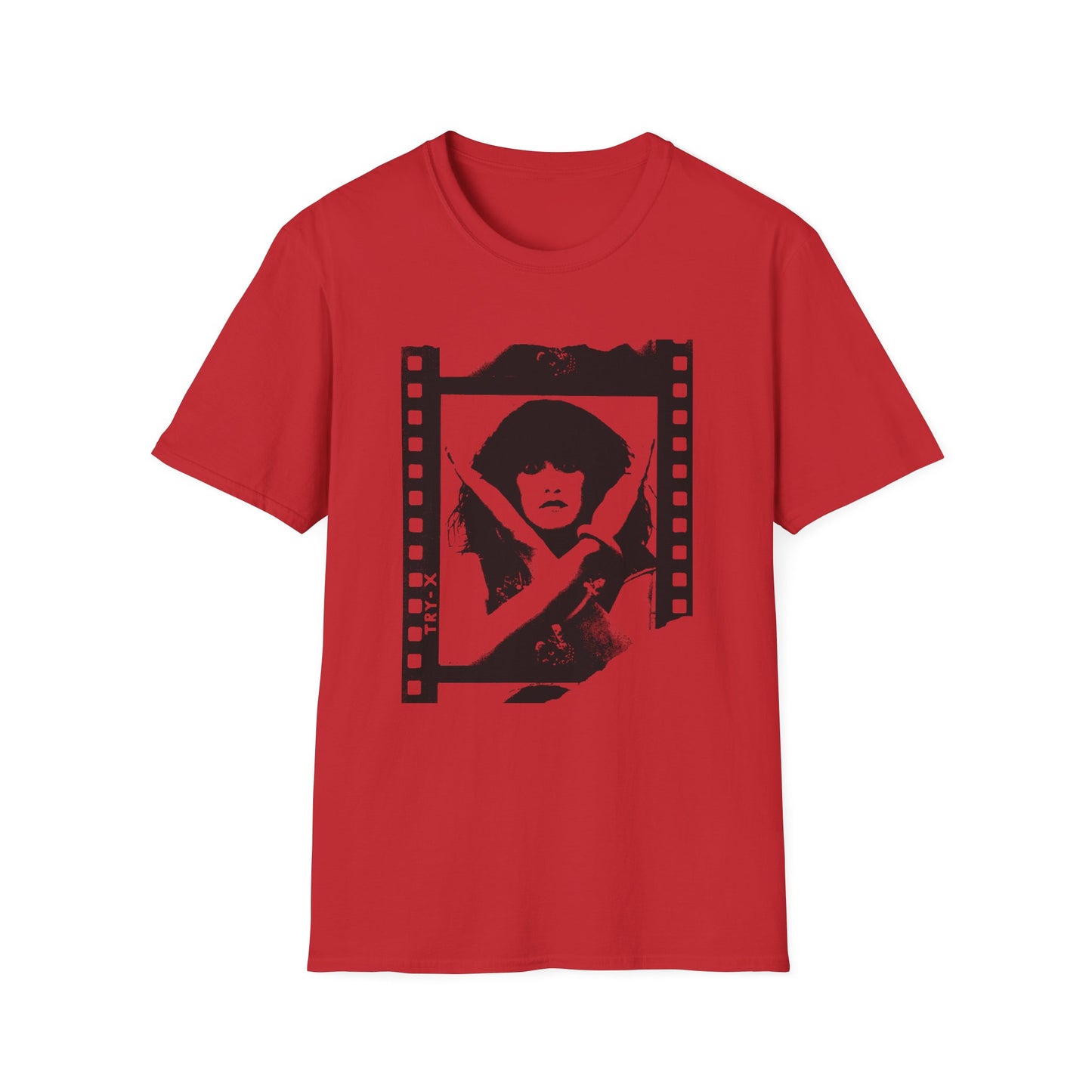 exene cervenka of x film negative photo tshirt