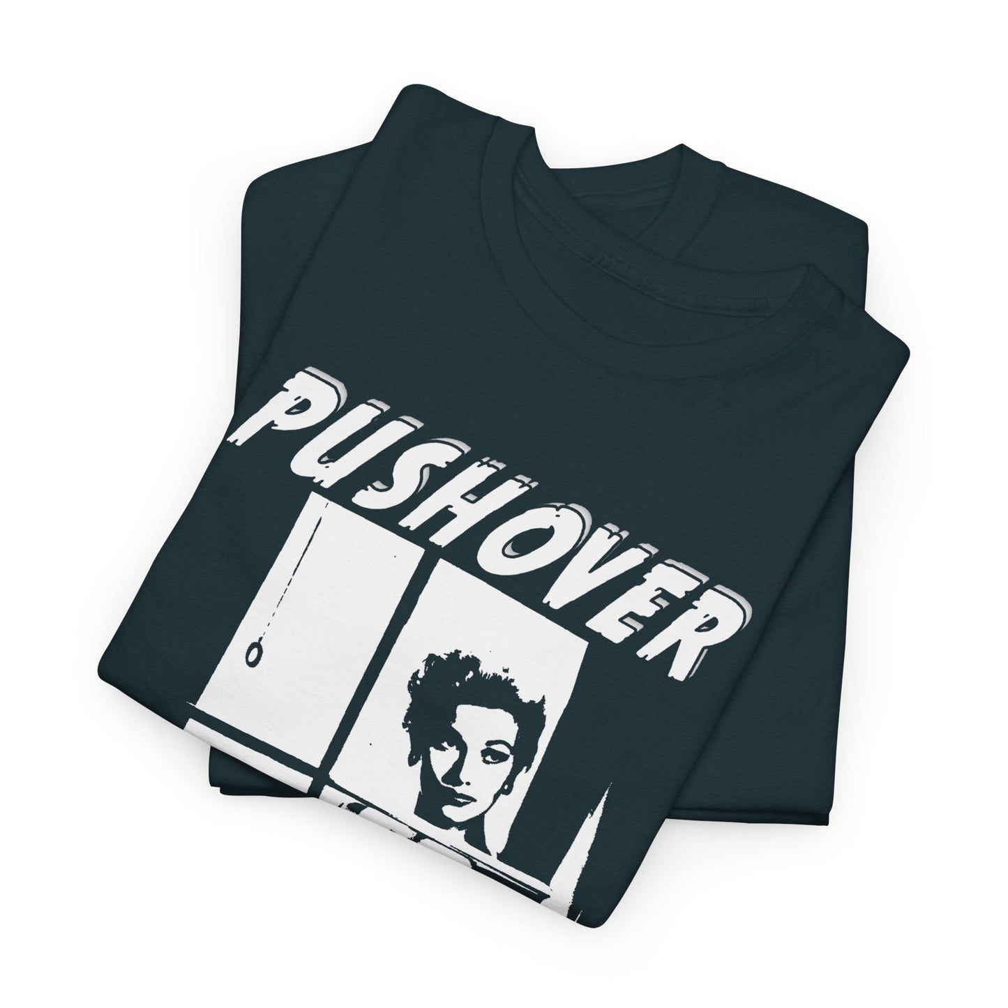 1954 film noir fan art movie poster pushover tshirt