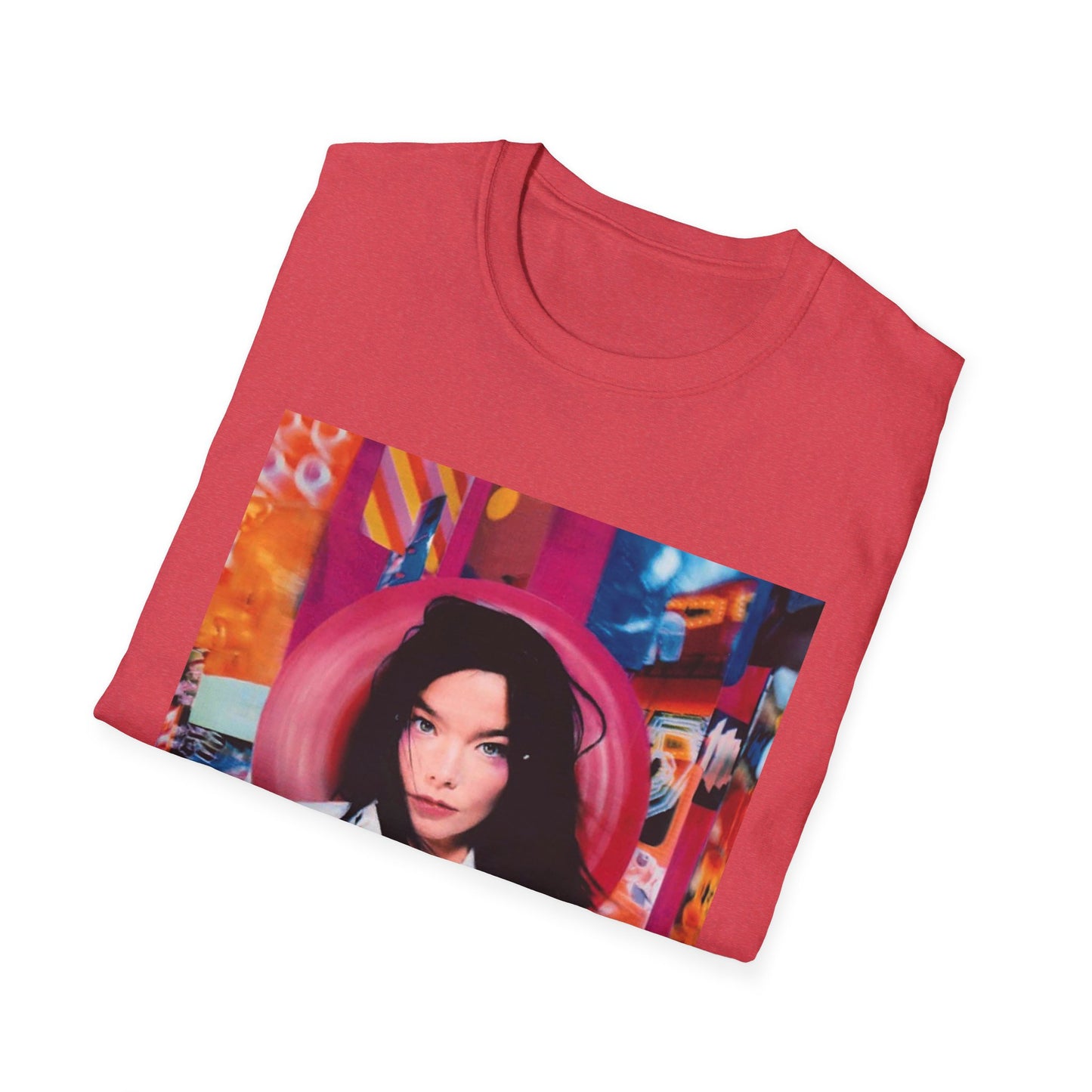 bjork 1995 post album tshirt