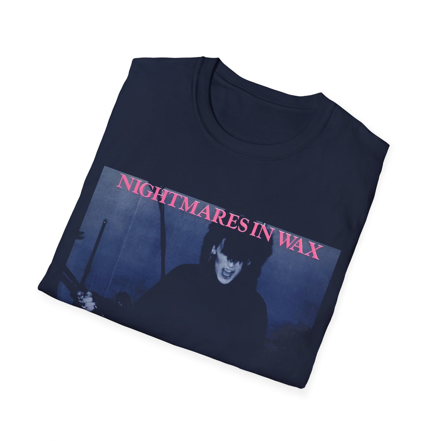 pete burns nightmares in wax record cover tshirt