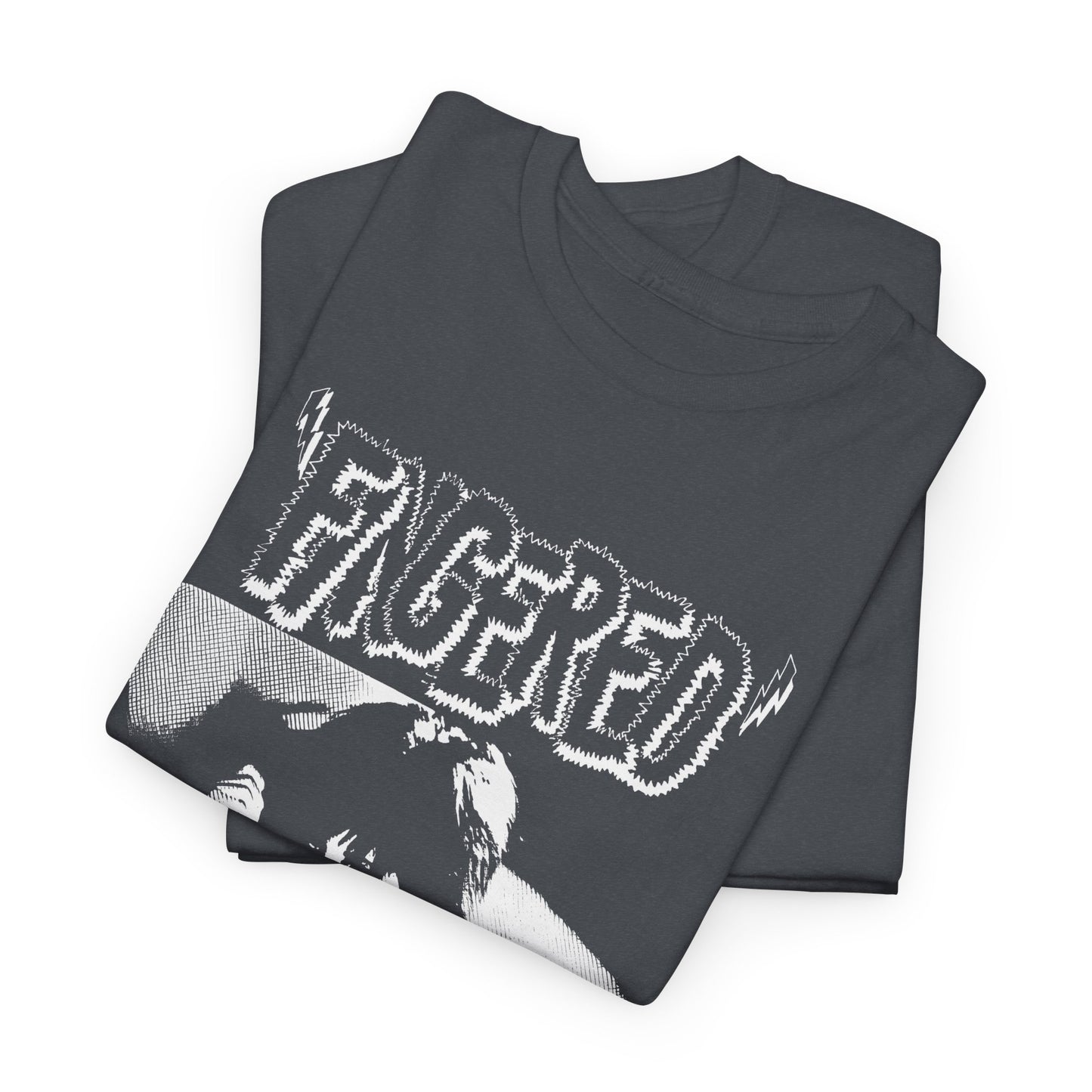 1986 short film fingered with lydia lunch movie poster stretched graphic tshirt