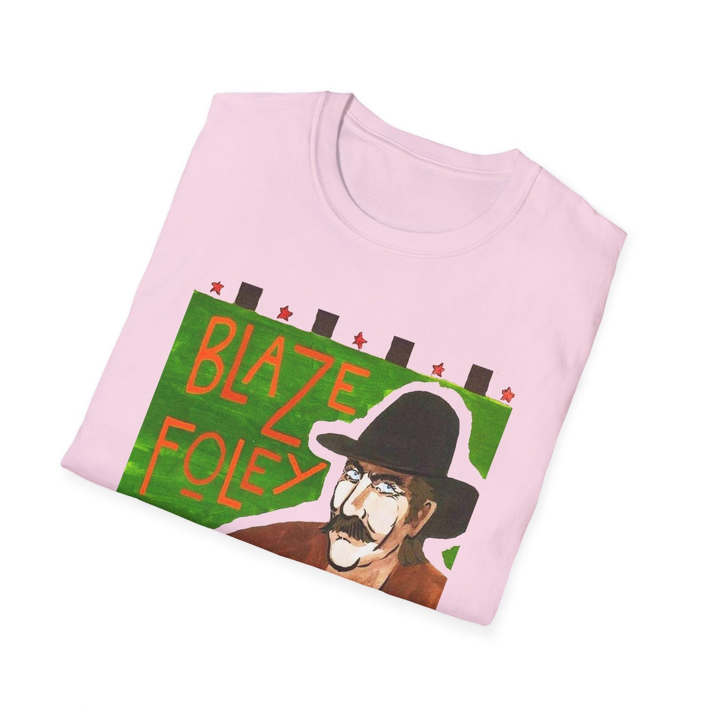 blaze foley sittin' by the road album stretched graphic tshirt