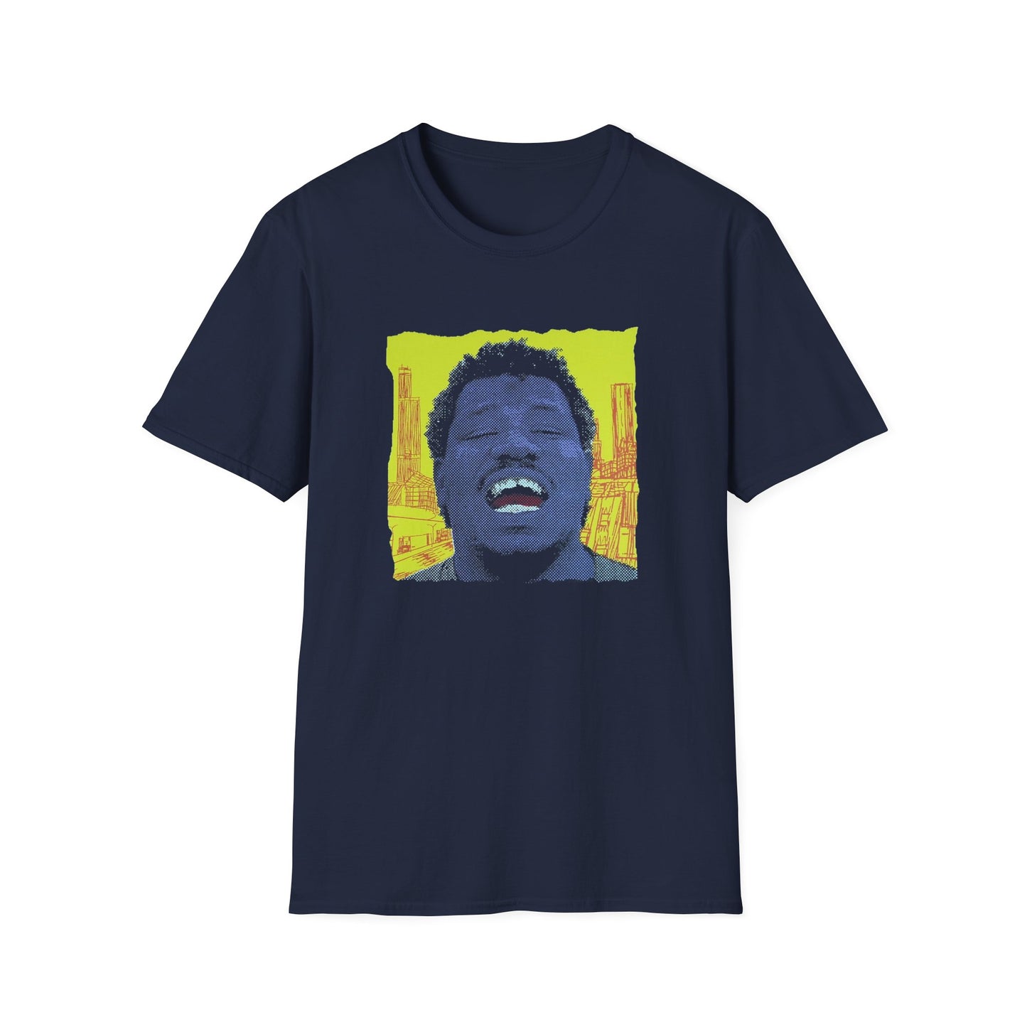 wesley willis 1996 tour poster reproduction tshirt