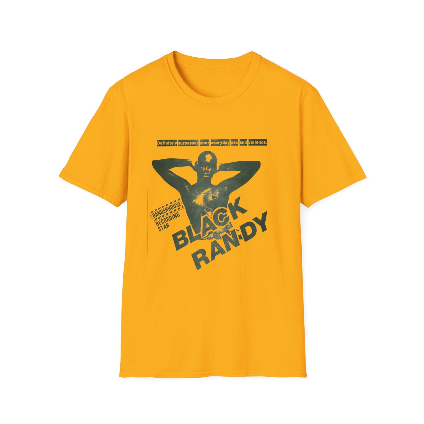black randy & the metrosquad show poster tshirt