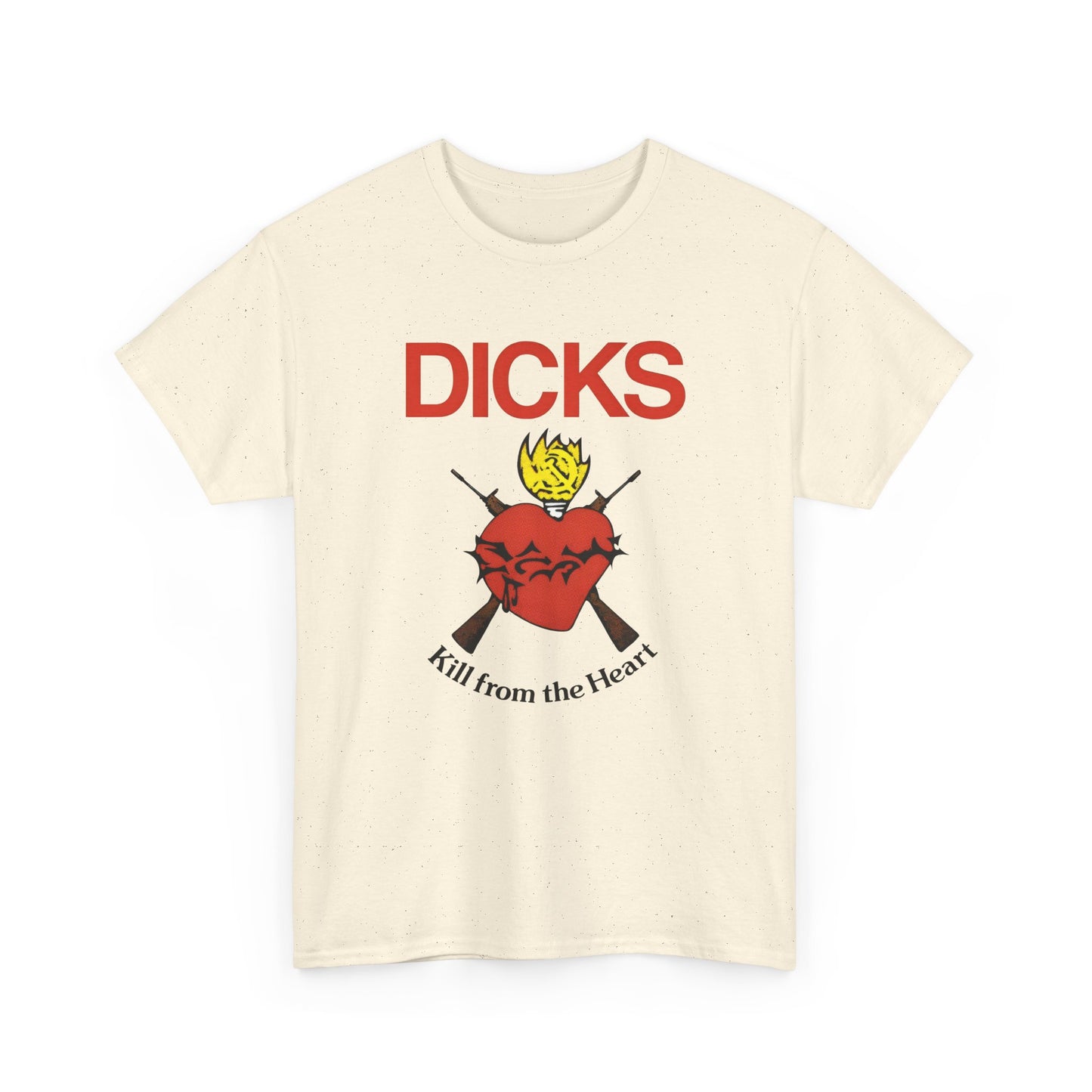 1983 kill from the heart by dicks album cover tshirt