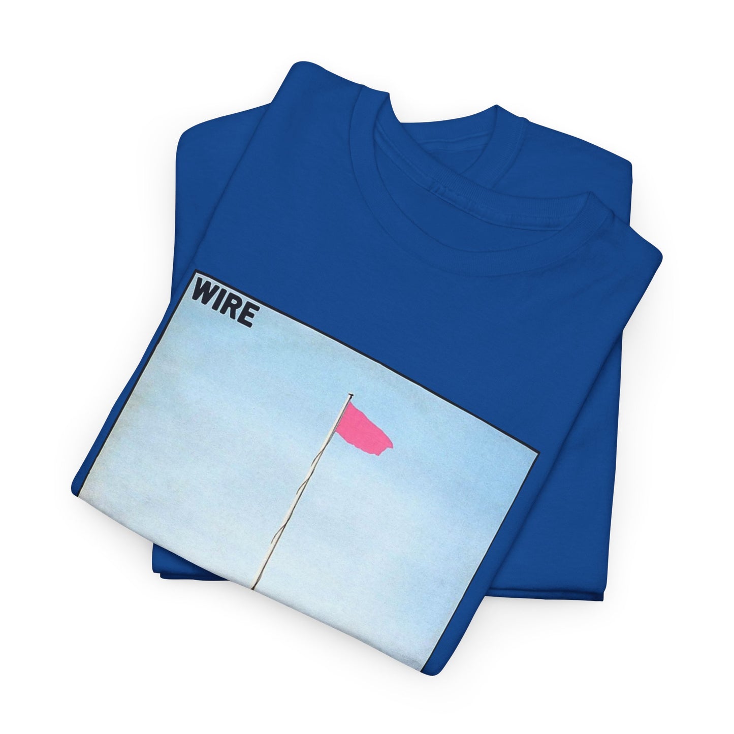 wire 1977 pink flag album cover tshirt