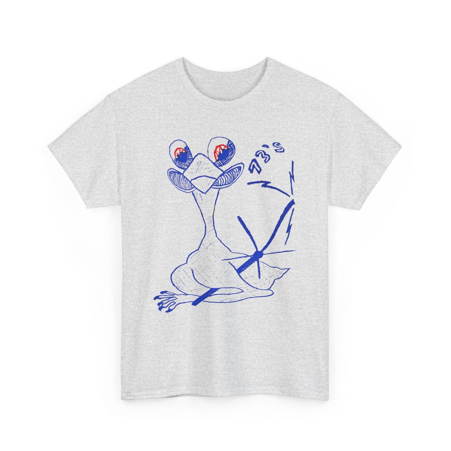 weird bird creature vintage qsl card doodle custom edit tshirt