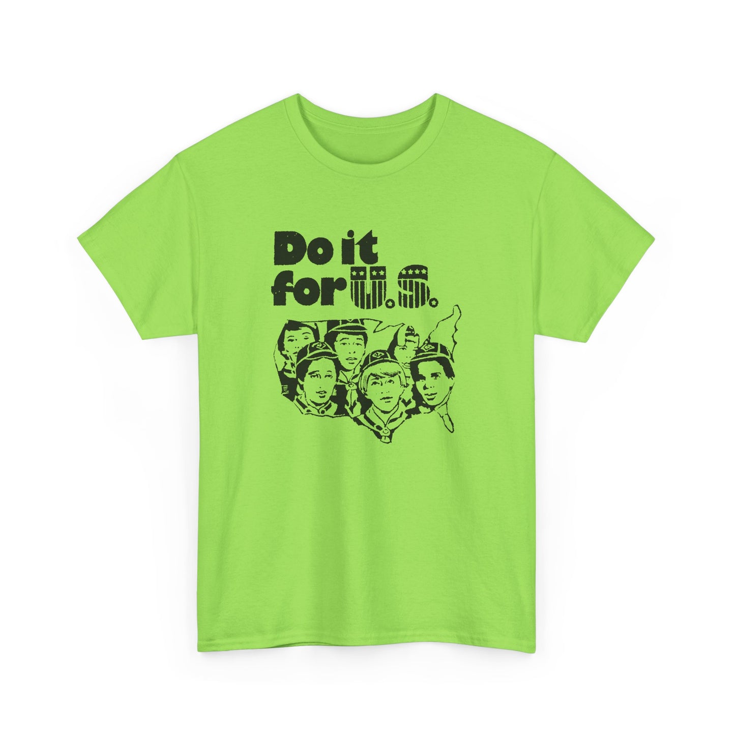 do it for us old boyscouts ad encouraging people to vote in the 1976 election tshirt