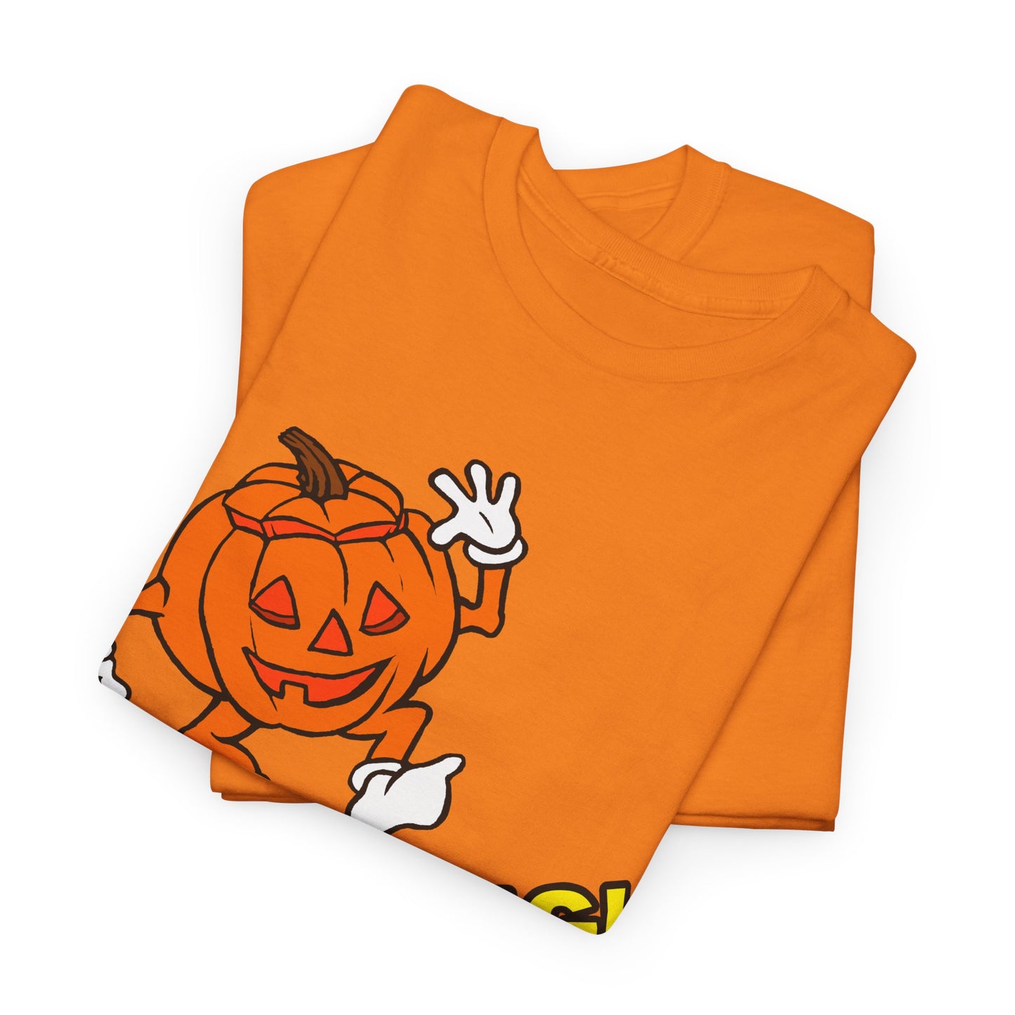 old tv commercial halloween pumpking guy not long custom reproduction tshirt