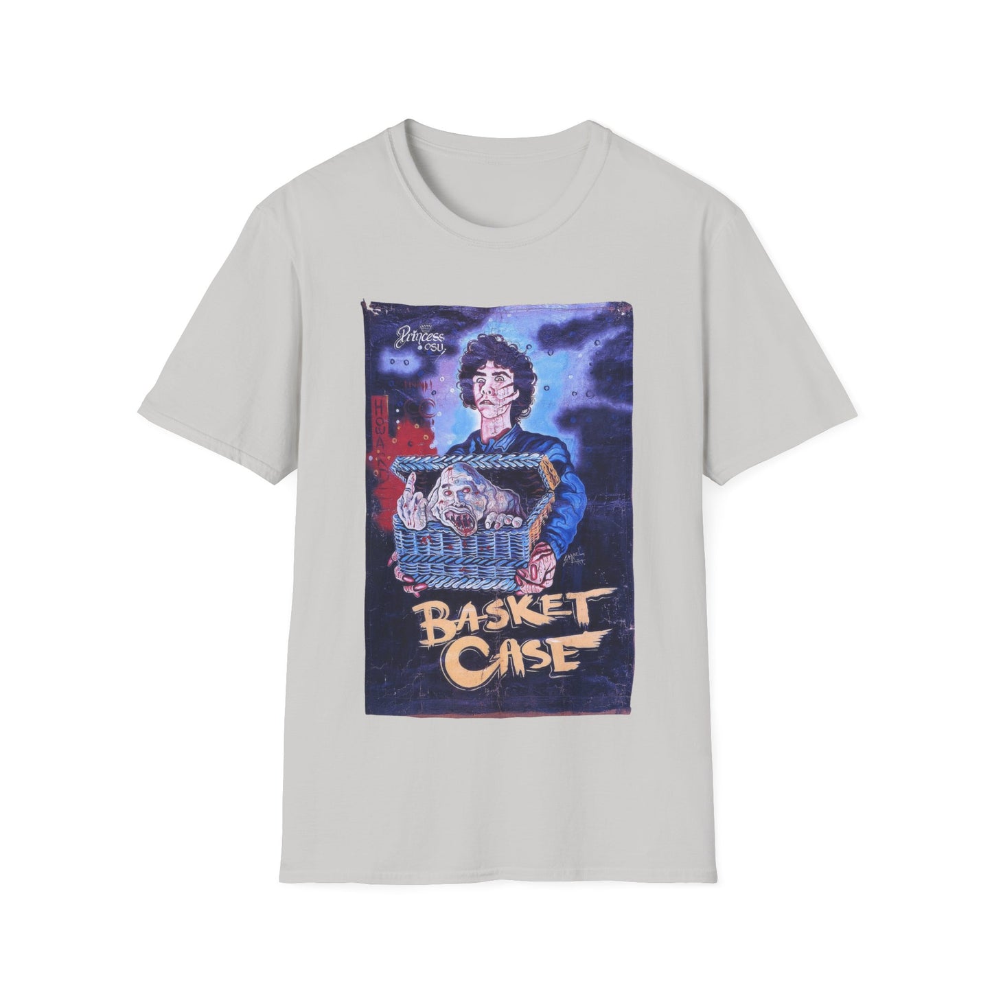 ghanaian basket case 1982 by frank henenlotter movie poster tshirt