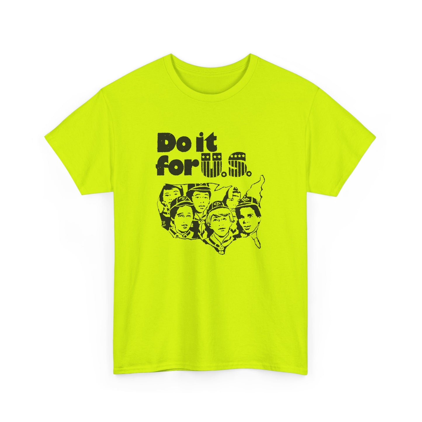 do it for us old boyscouts ad encouraging people to vote in the 1976 election tshirt