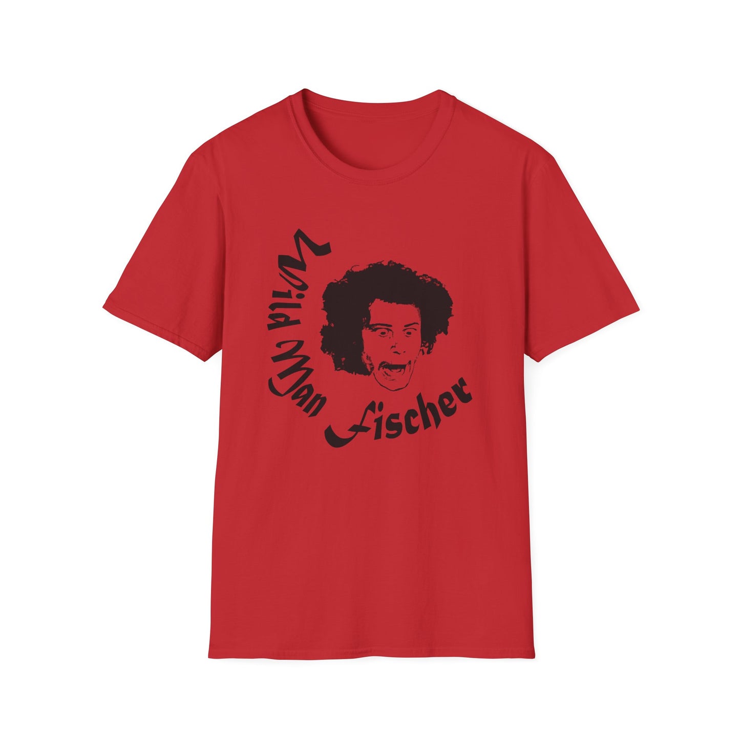 wild man fischer black stencil tshirt