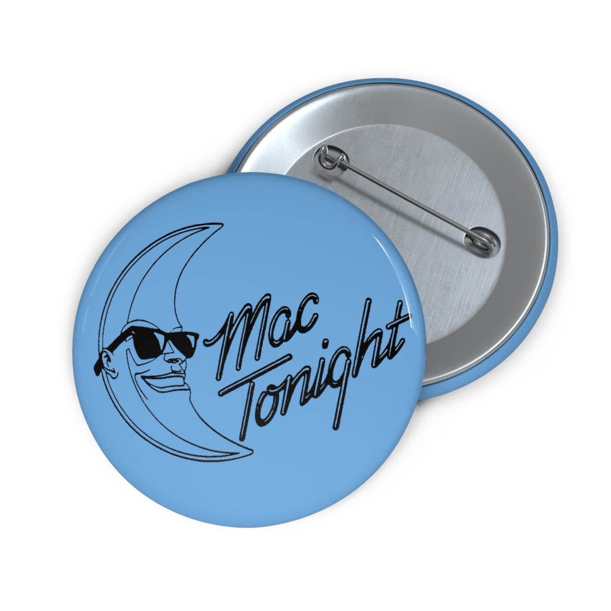mac tonight custom pin button