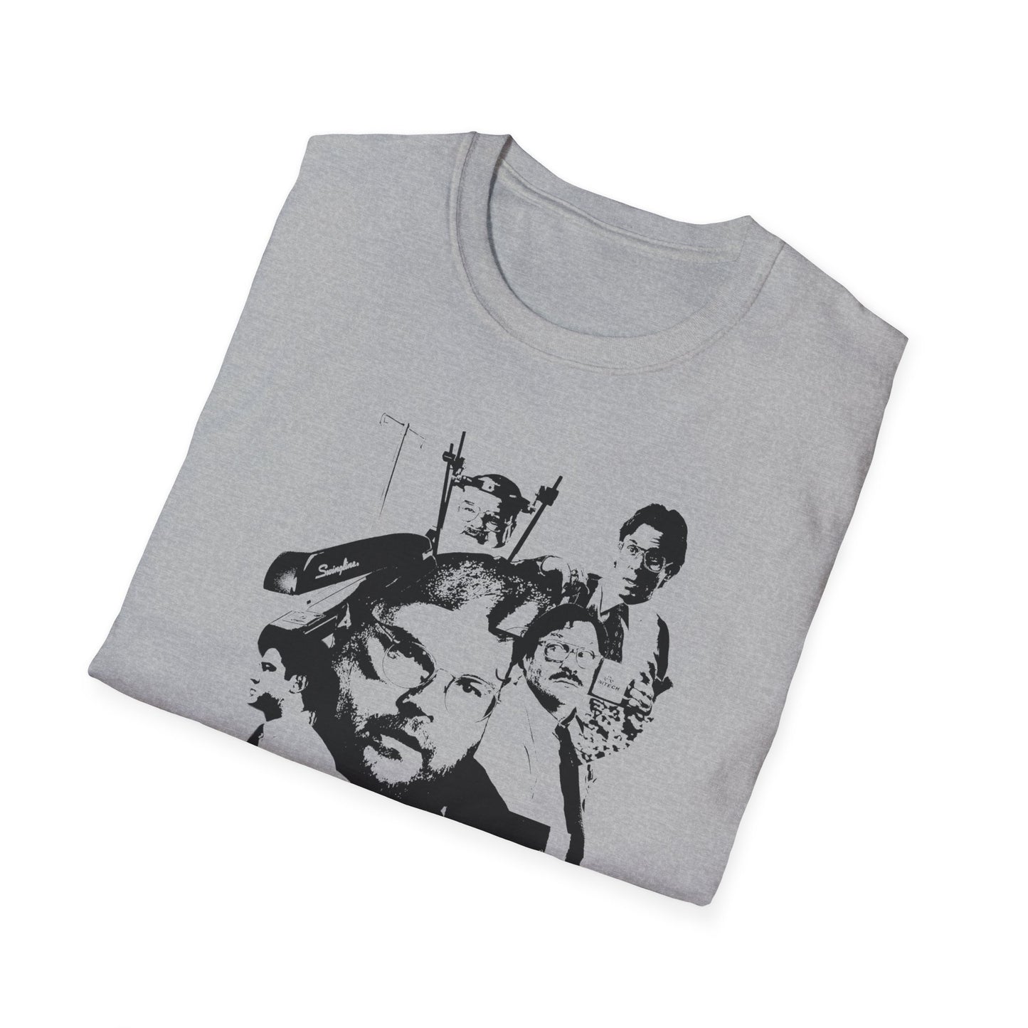 office space 1999 mike judge comedy movie fan art scary collage tshirt