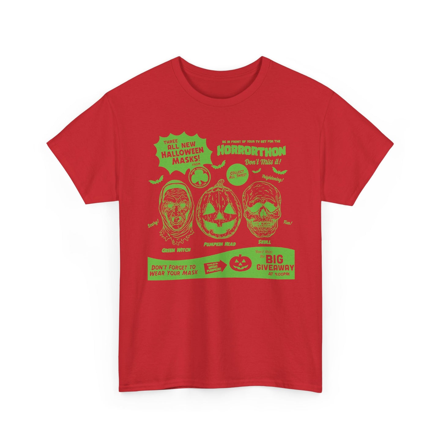 halloween 3 tv guide ad graphic 2 in green tshirt