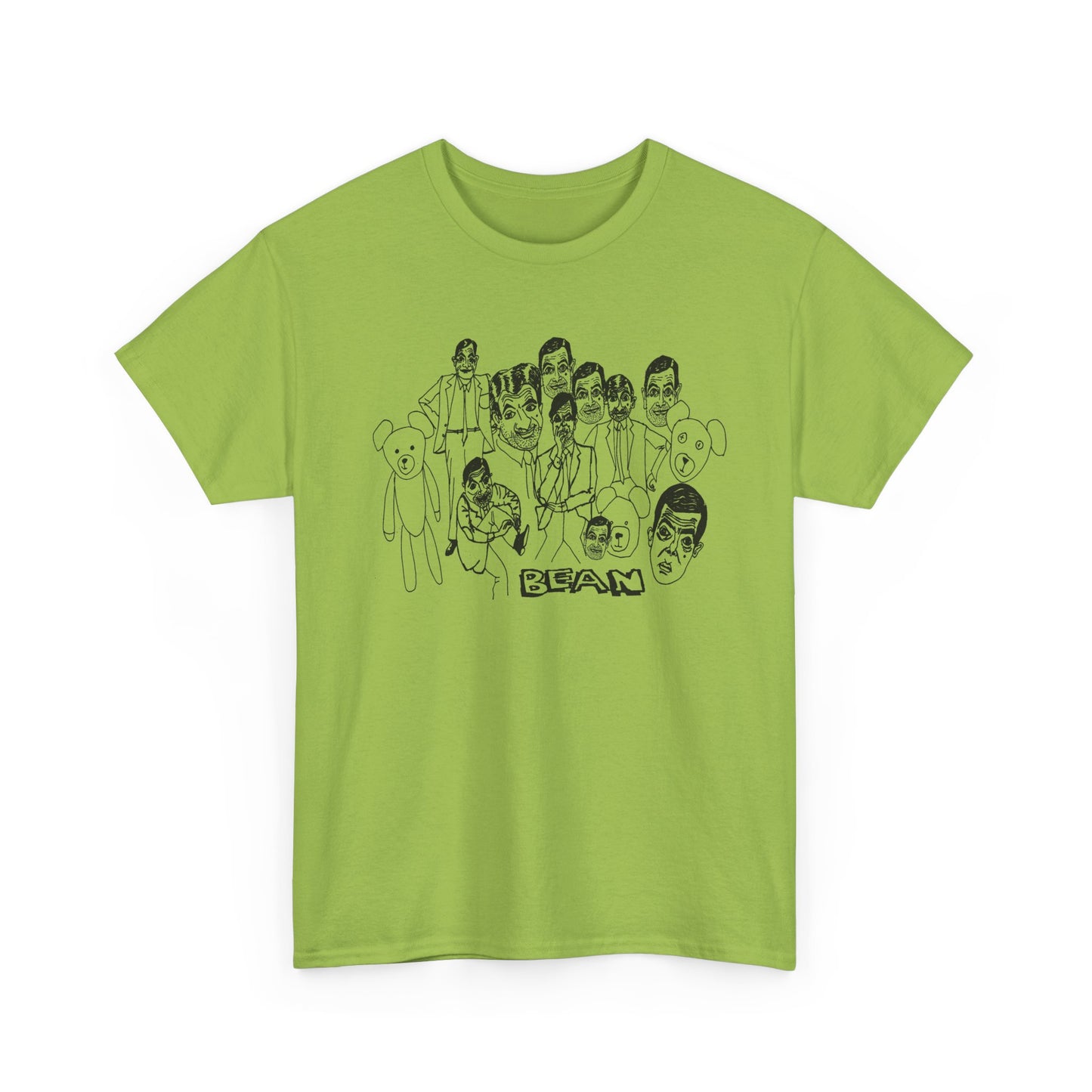 scary bean original drawing tshirt