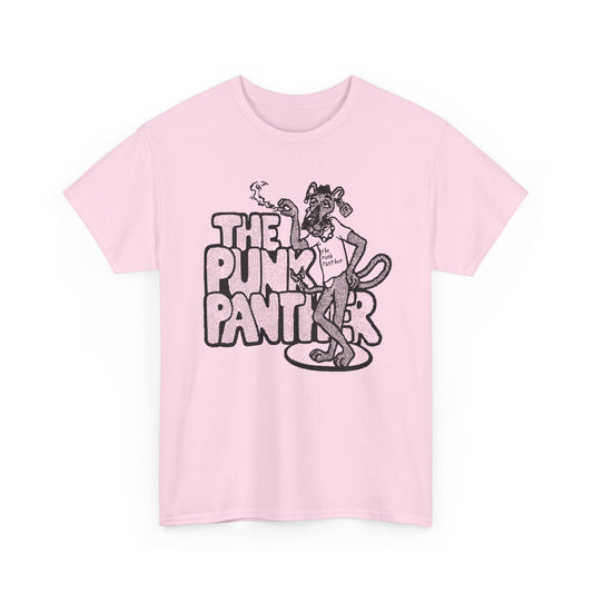 vintage punk panther parody reproduction tshirt