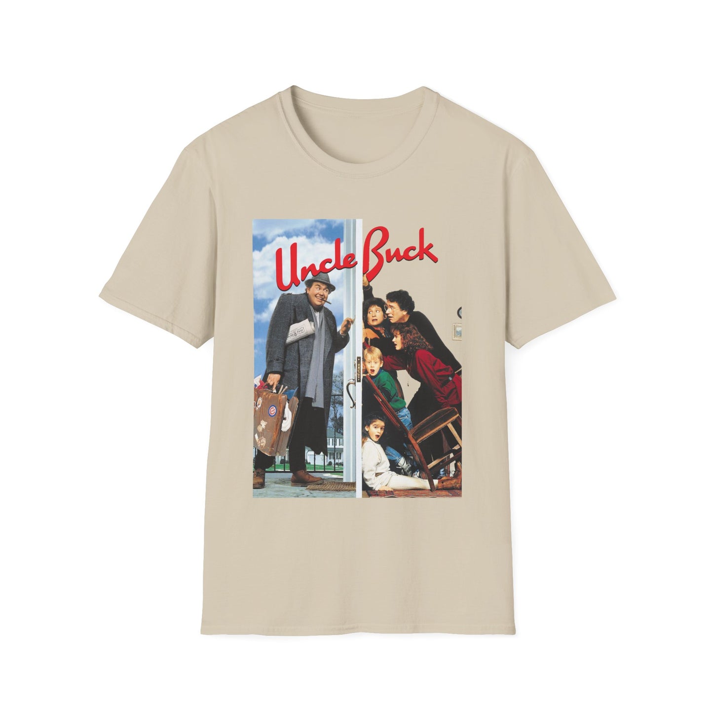 uncle buck 1989 movie poster tshirt