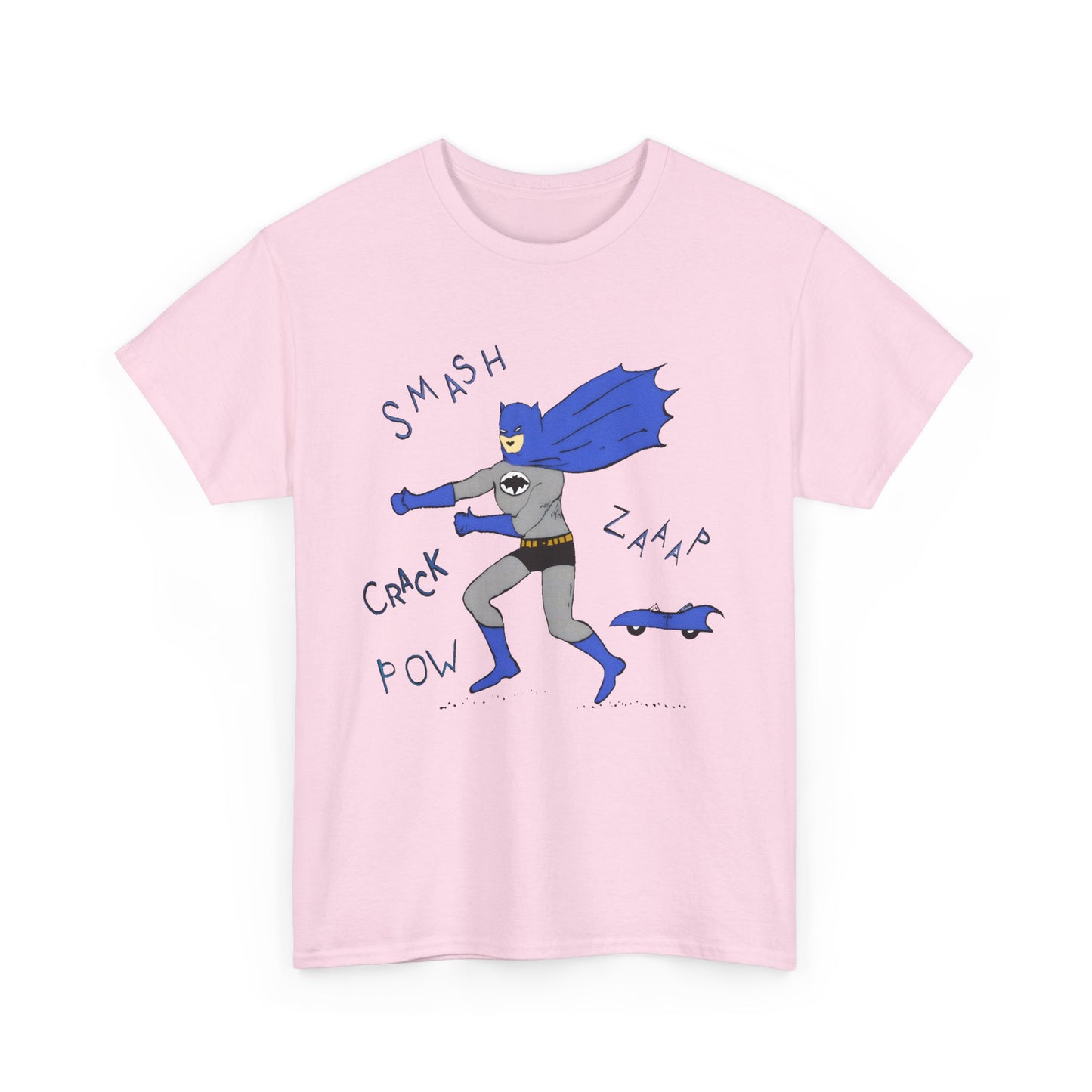 1960s style unknown batman drawing tshirt