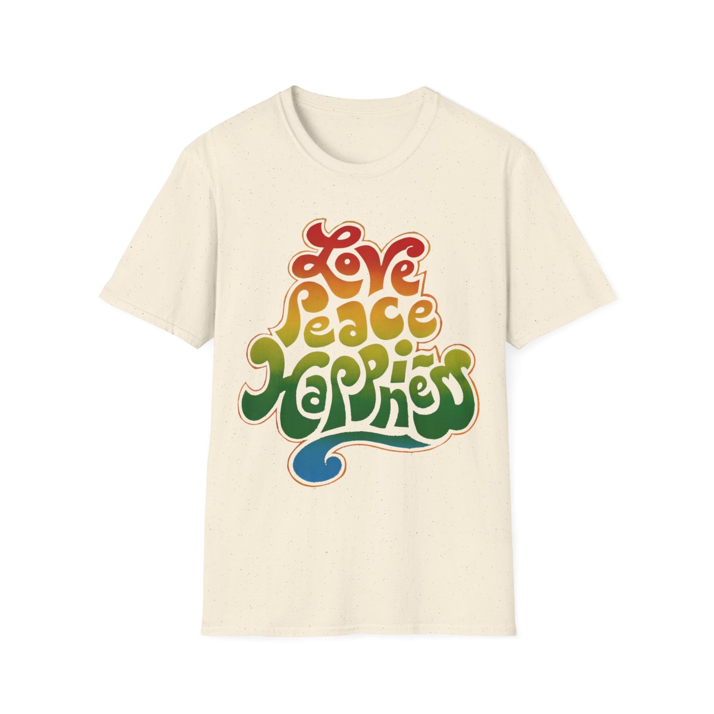 1970 love peace happiness vagabond creations poster tshirt