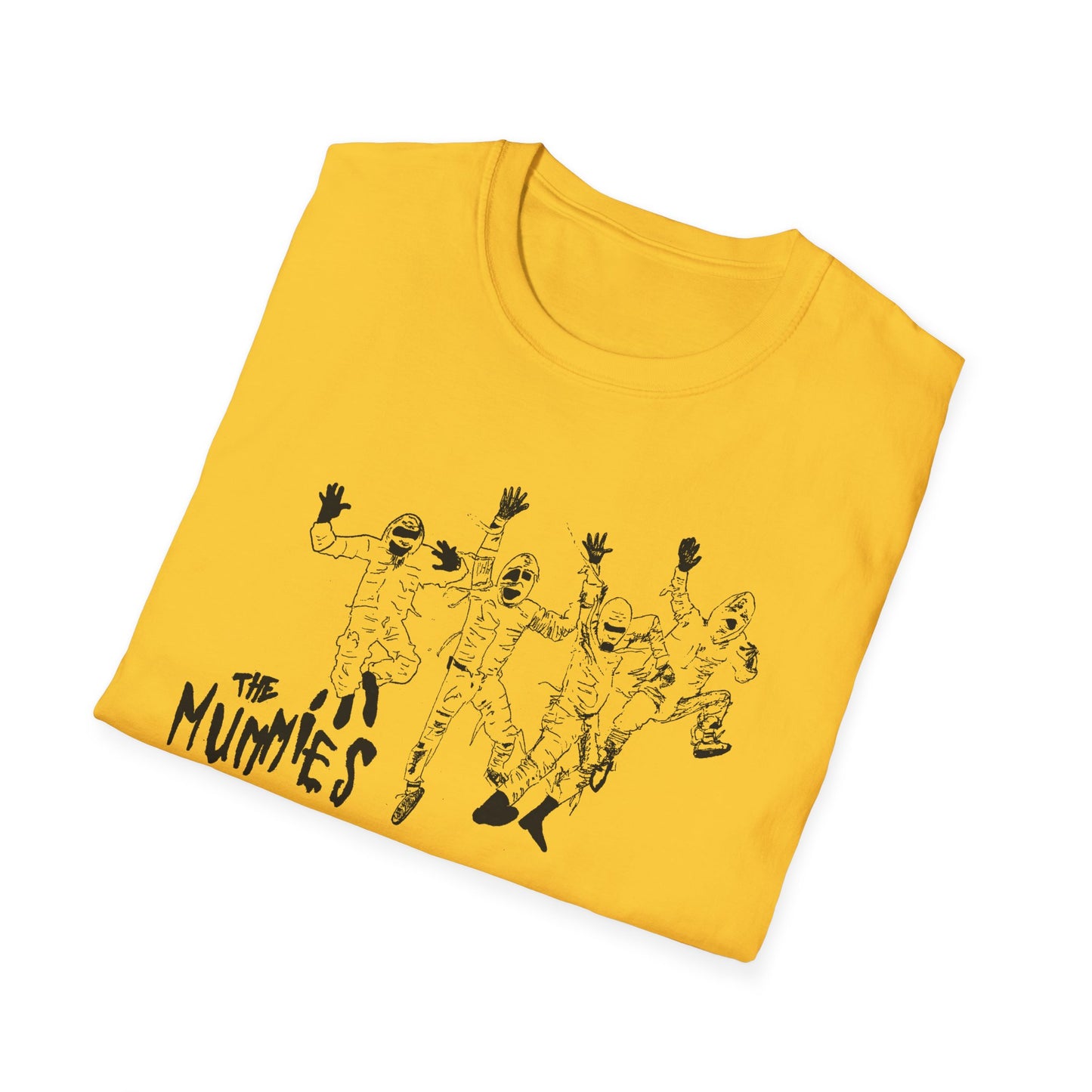 original drawing budget rockers the mummies fan art tshirt